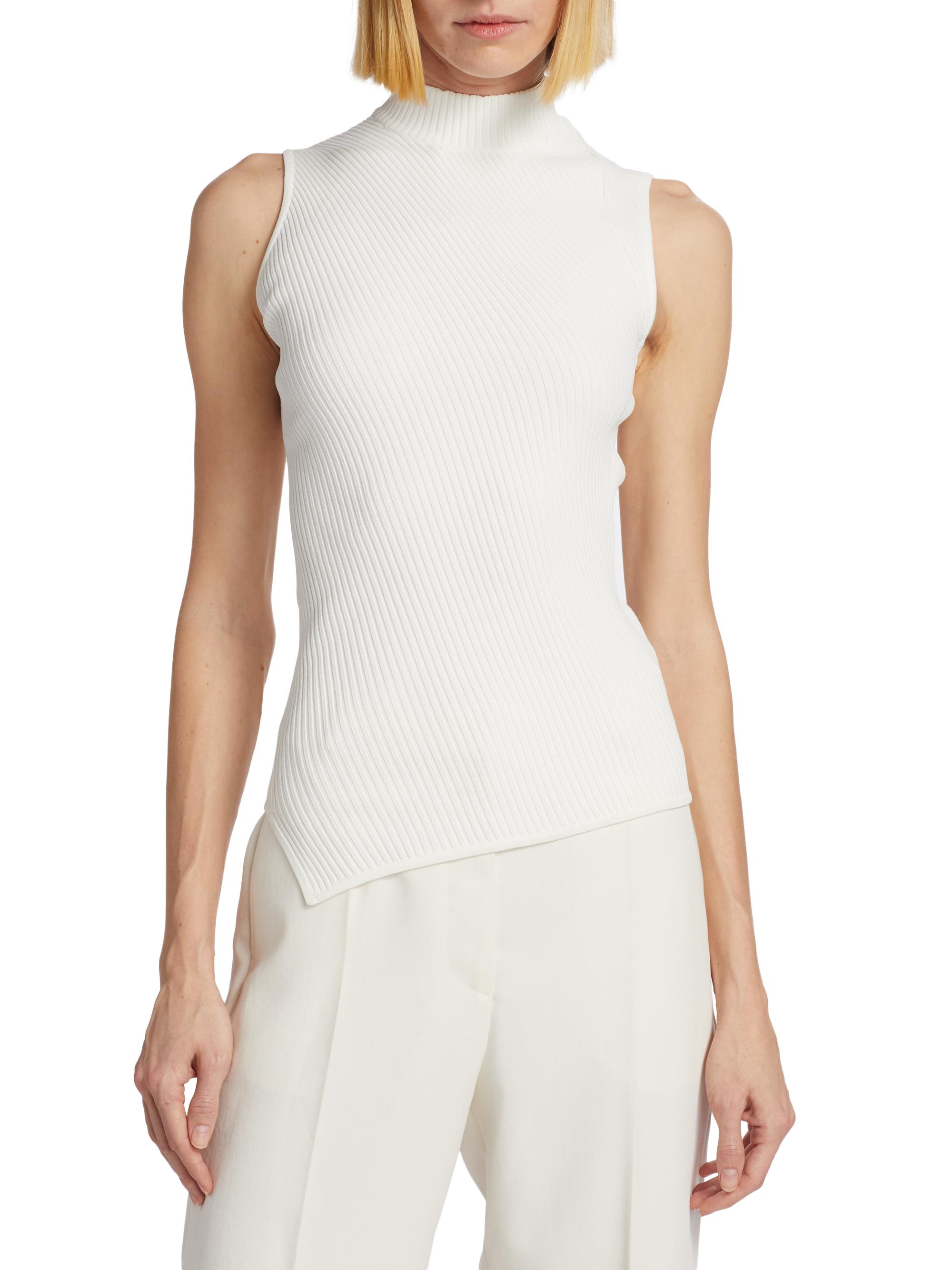 【toteme】サムホール付カットソー Toteme Crinkled Slouch-Waist Top | Saks Fifth Avenue