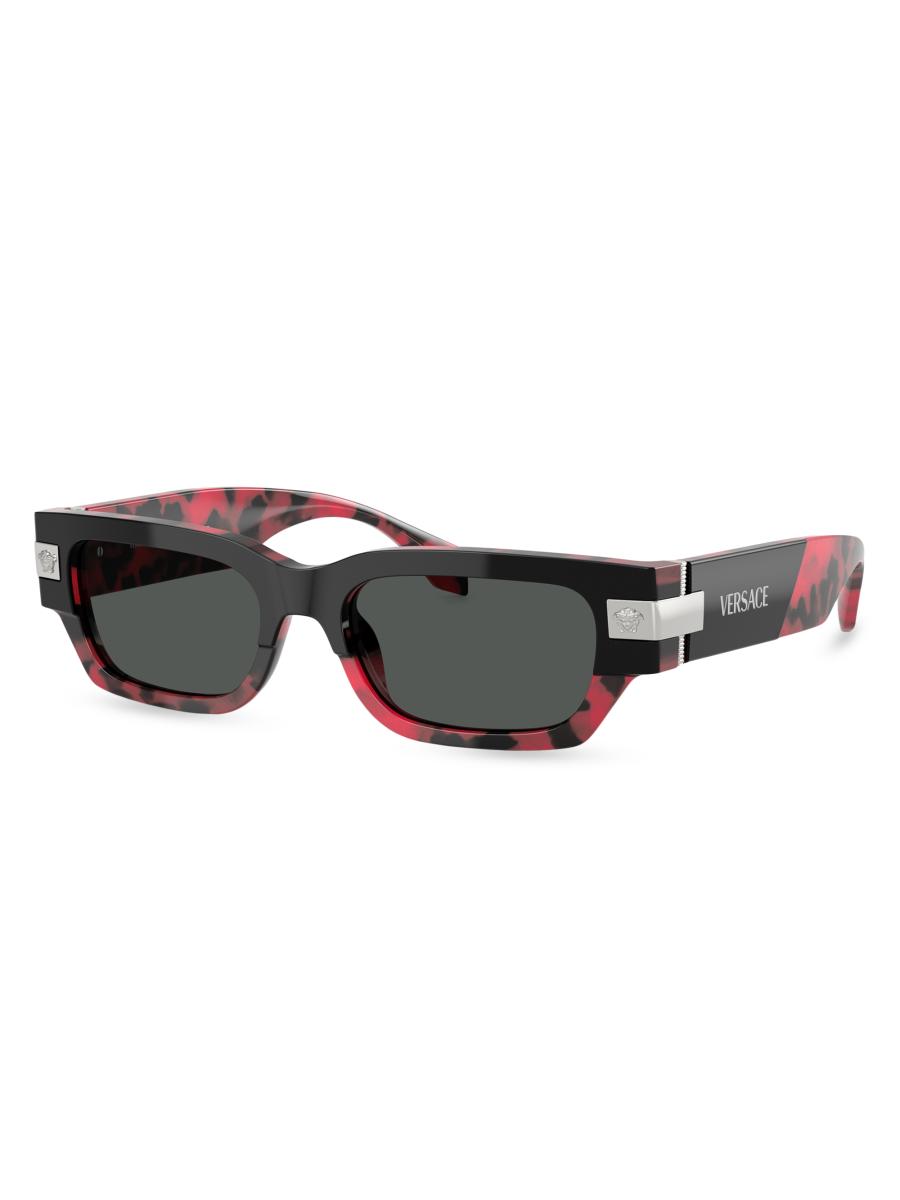 Versace 0VE4468U 53MM Rectangular Sunglasses | Saks Fifth Avenue display picture 3