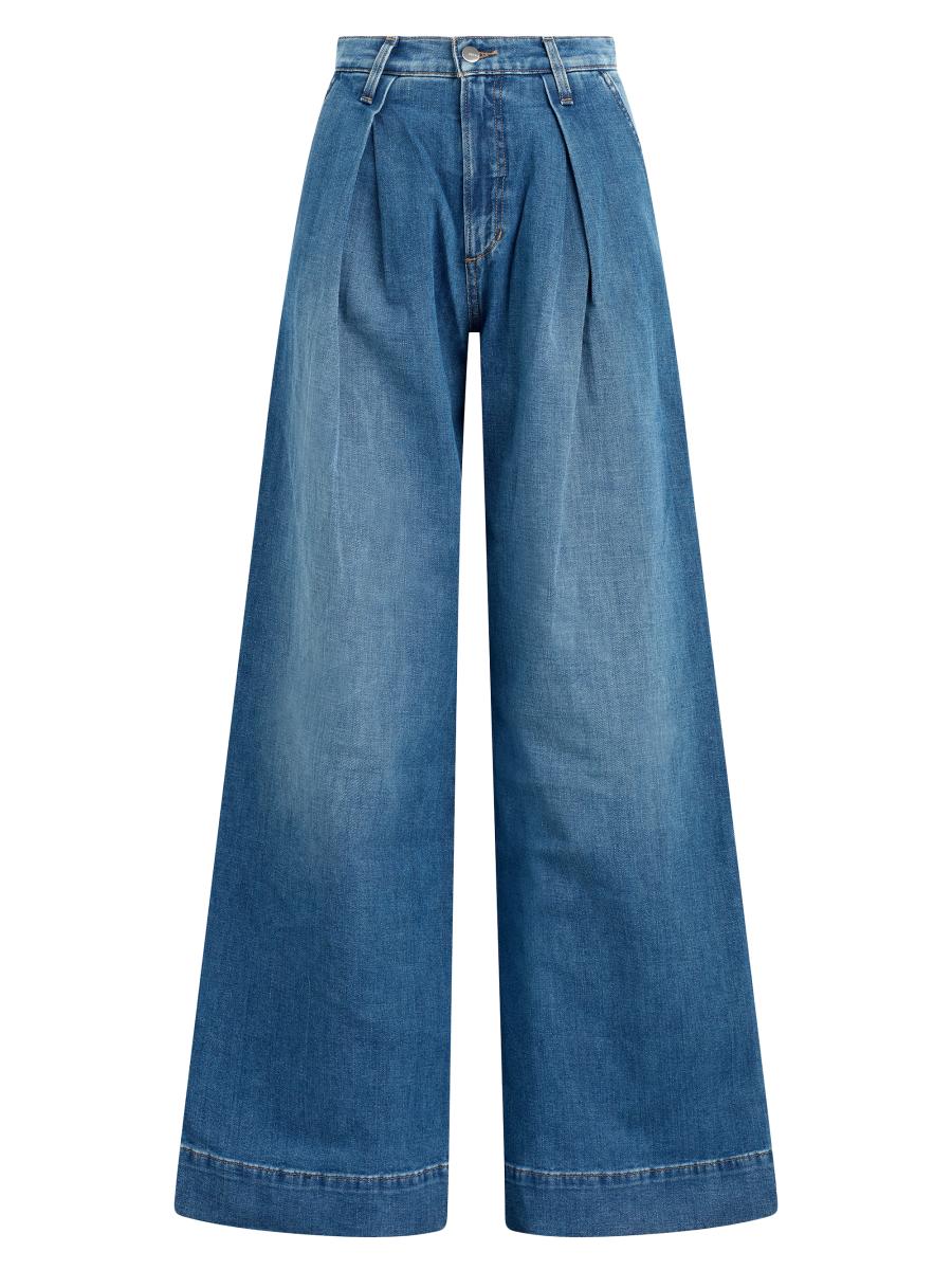 Joe's Jeans Pleated Denim Trousers | Saks Fifth Avenue