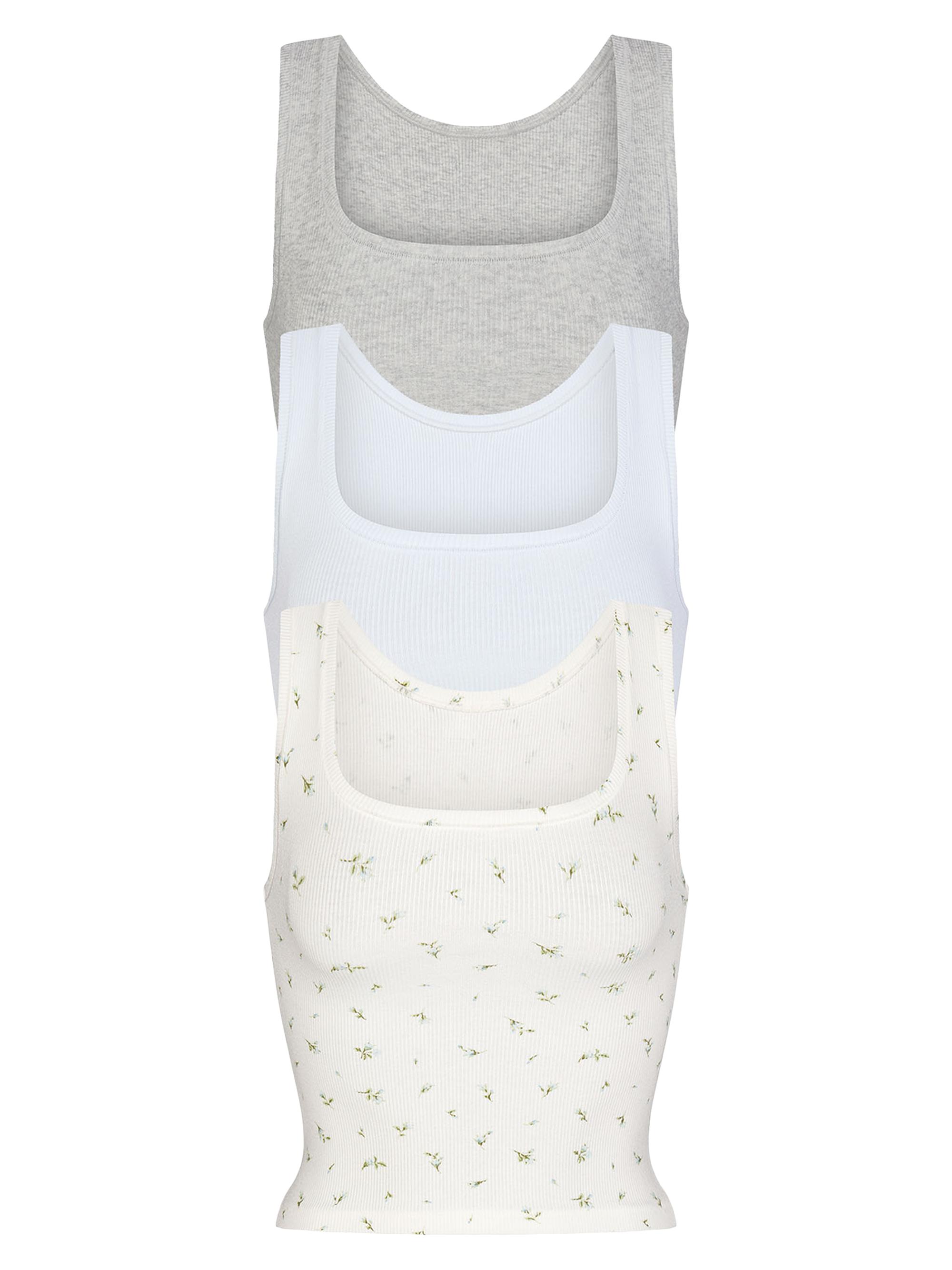 SKIMS Cotton Rib Tank | Saks Fifth Avenue