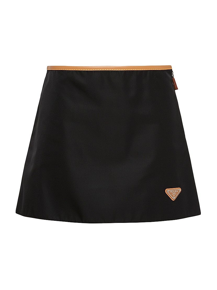 Shop Prada Re-Nylon Mini Skirt | Saks Fifth Avenue Shop Prada Re-Nylon Mini Skirt | Saks Fifth Avenue