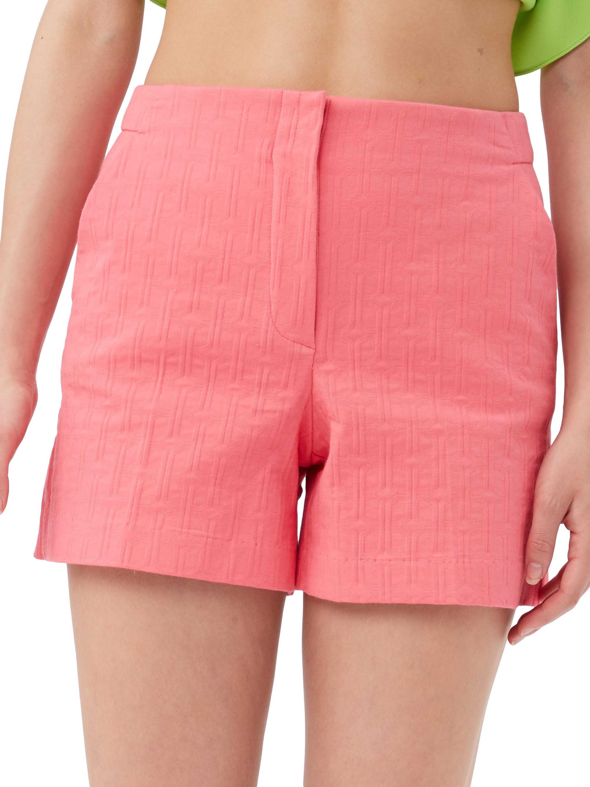 Trina Turk Women's Valera Woven Stripe Shorts - Positano Pink