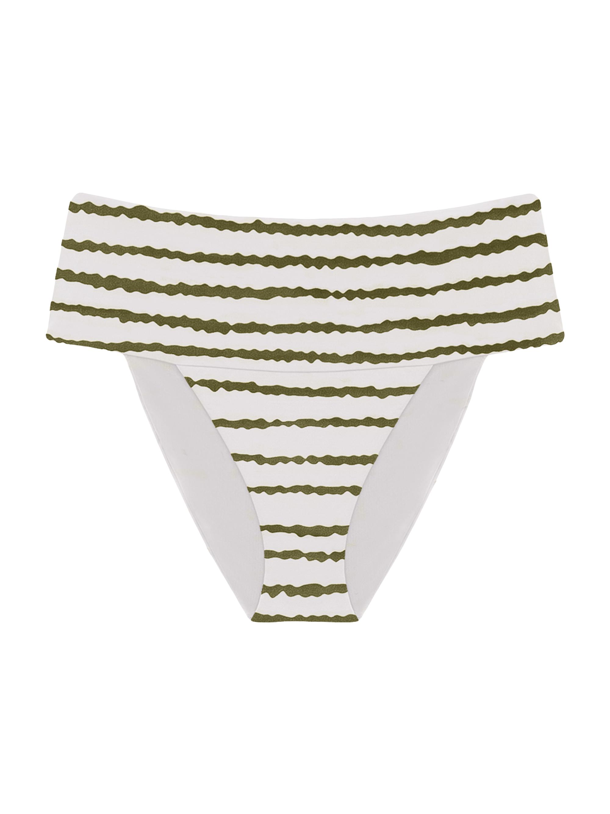 ViX by Paula Hermanny Women's Borea Jessica Striped Bikini Bottom