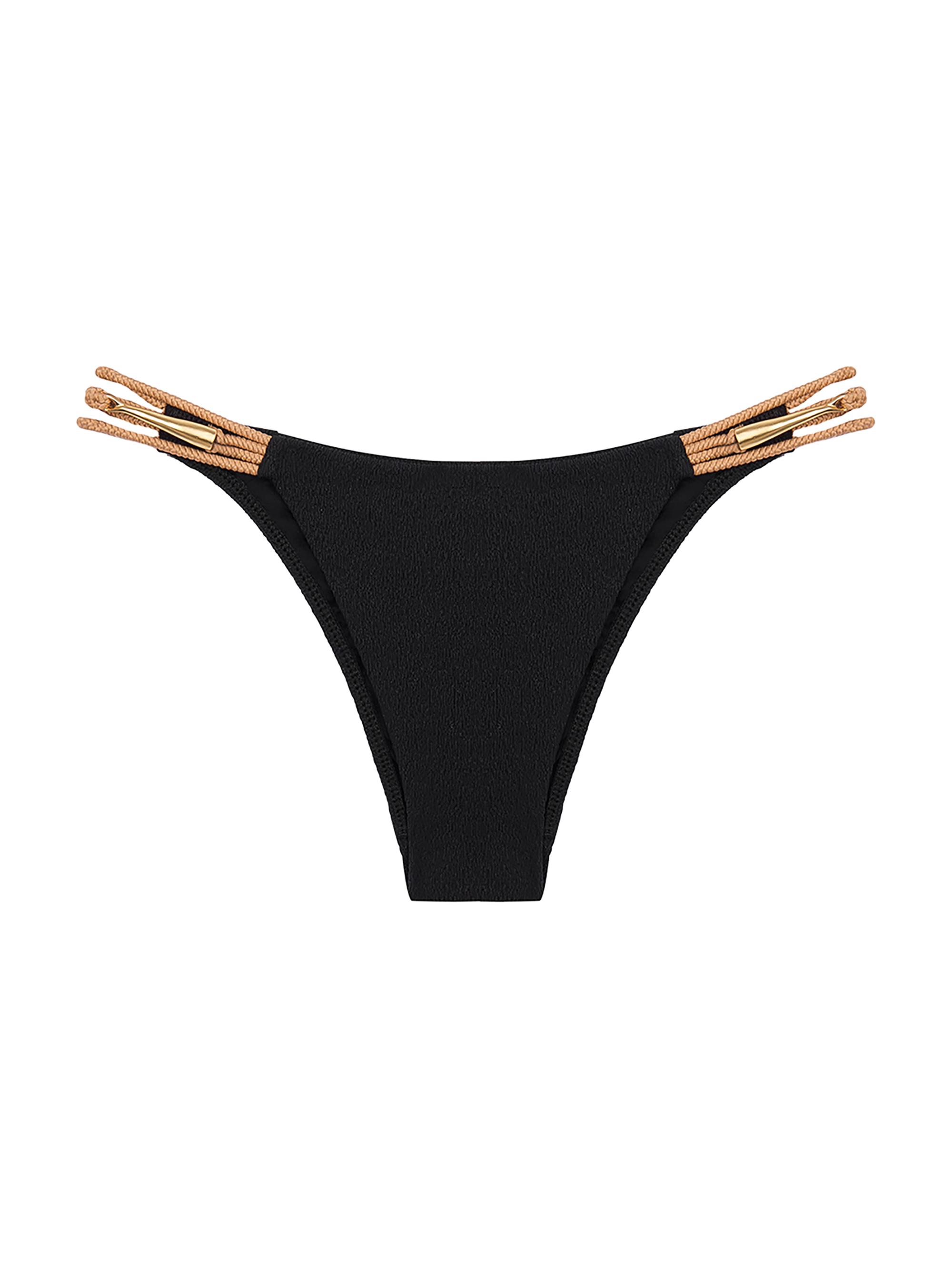 ViX by Paula Hermanny Women's Firenze Mandy Bikini Bottom - Black