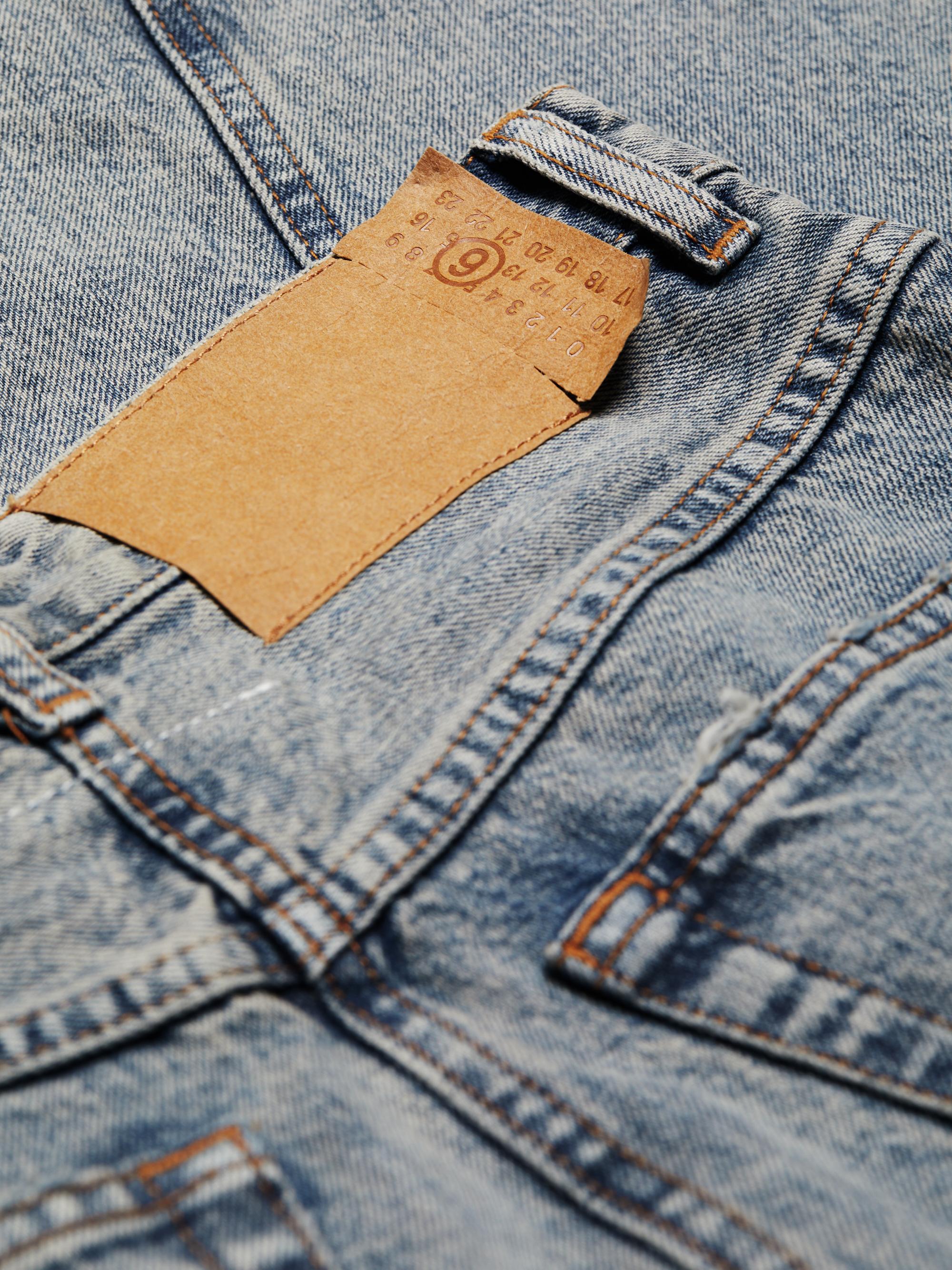 MM6 Maison Margiela A-Line Denim Maxi Skirt | Saks Fifth Avenue