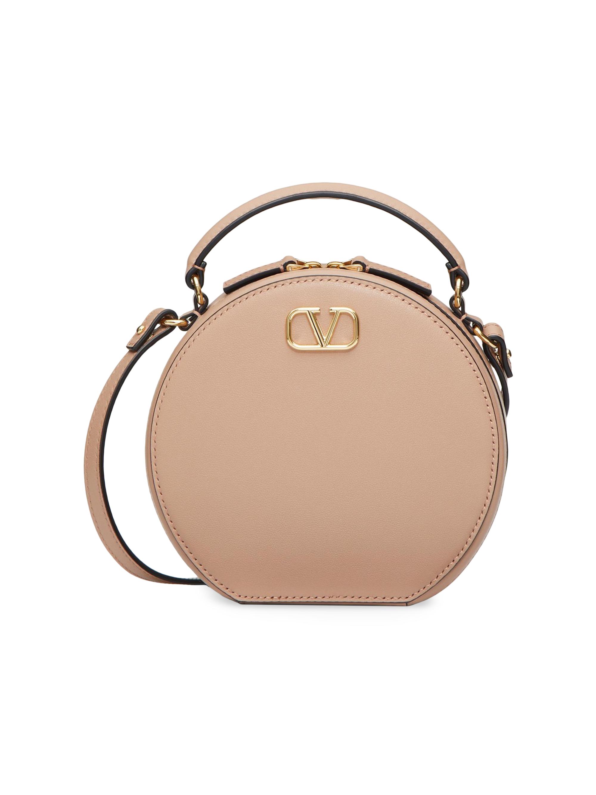 Valentino Garavani Women's VLogo Signature Calfskin Mini Bag - Beige