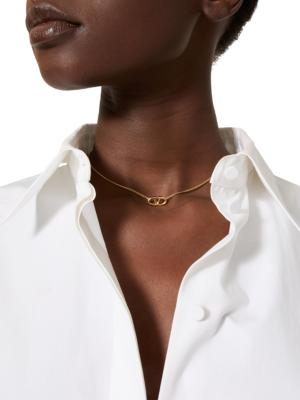 Valentino Garavani VLogo necklace - Gold