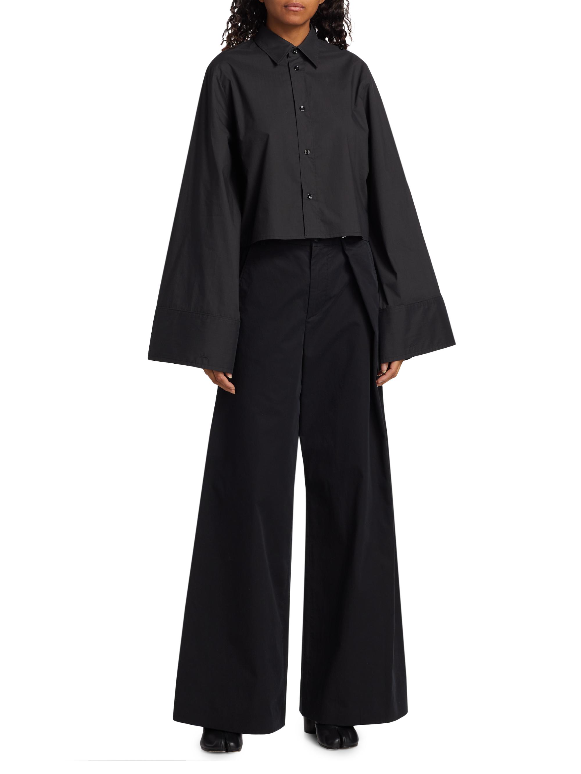 パンツ Archive Maison Margiela Wide Slacks Maison Margiela Heavy Cotton Wide-Leg Pants | Saks Fifth Avenue