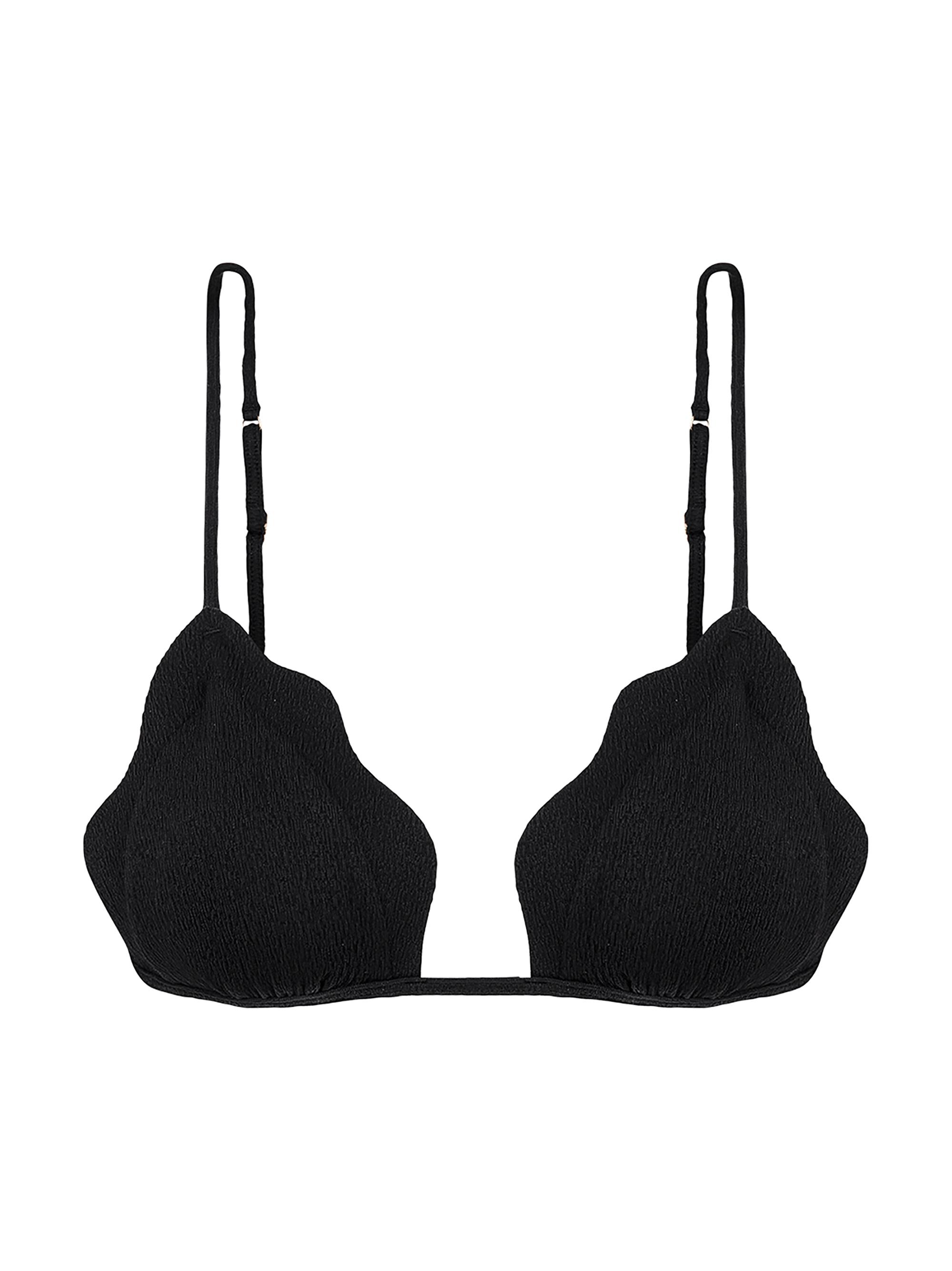 ViX by Paula Hermanny Women's Firenze Lou Triangle Bikini Top - Black