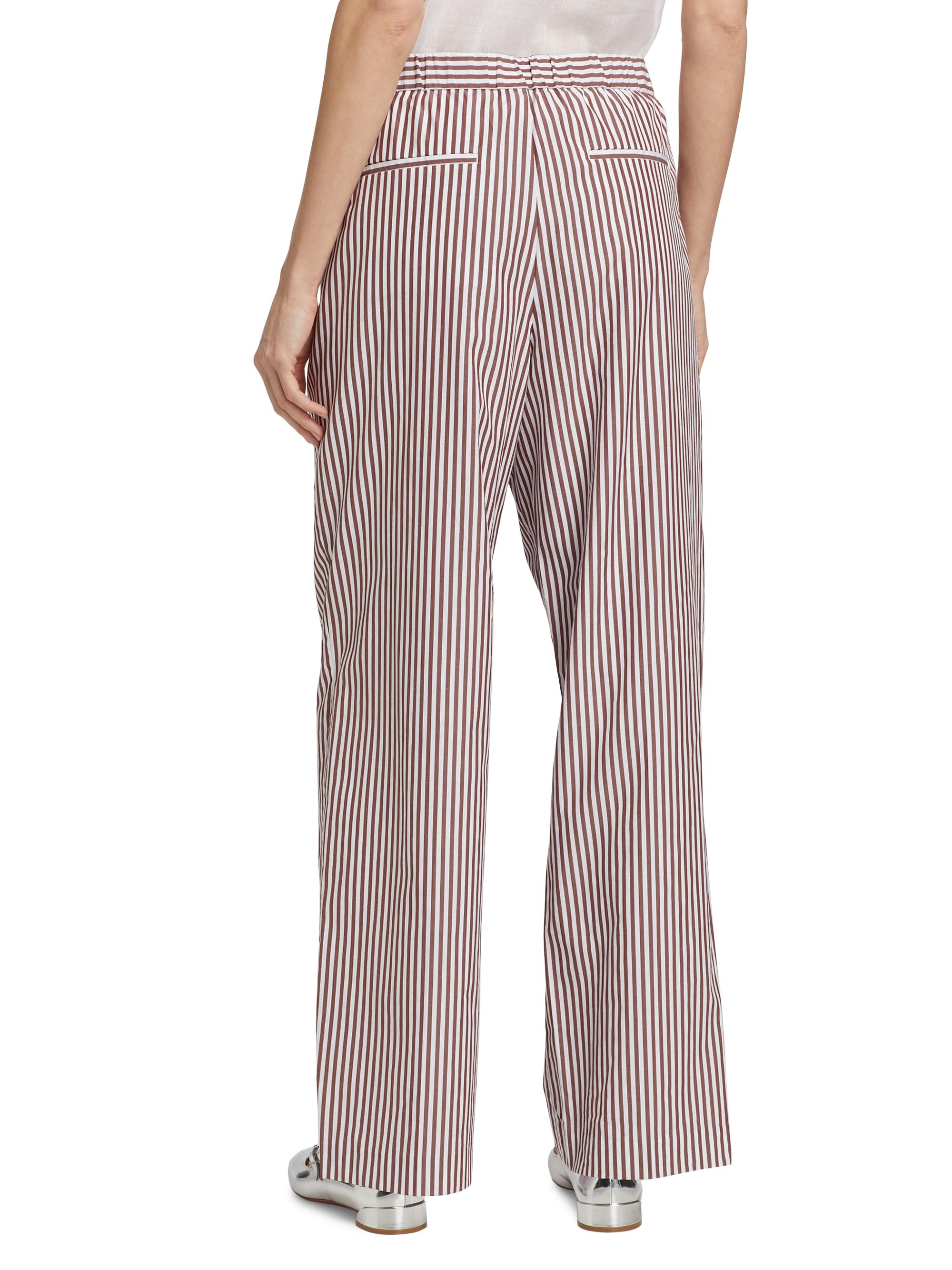 Agnes b. Stripe Straight Slacks フランス製 Agnes b. Stripe Straight Slacks フランス製 - メルカリ