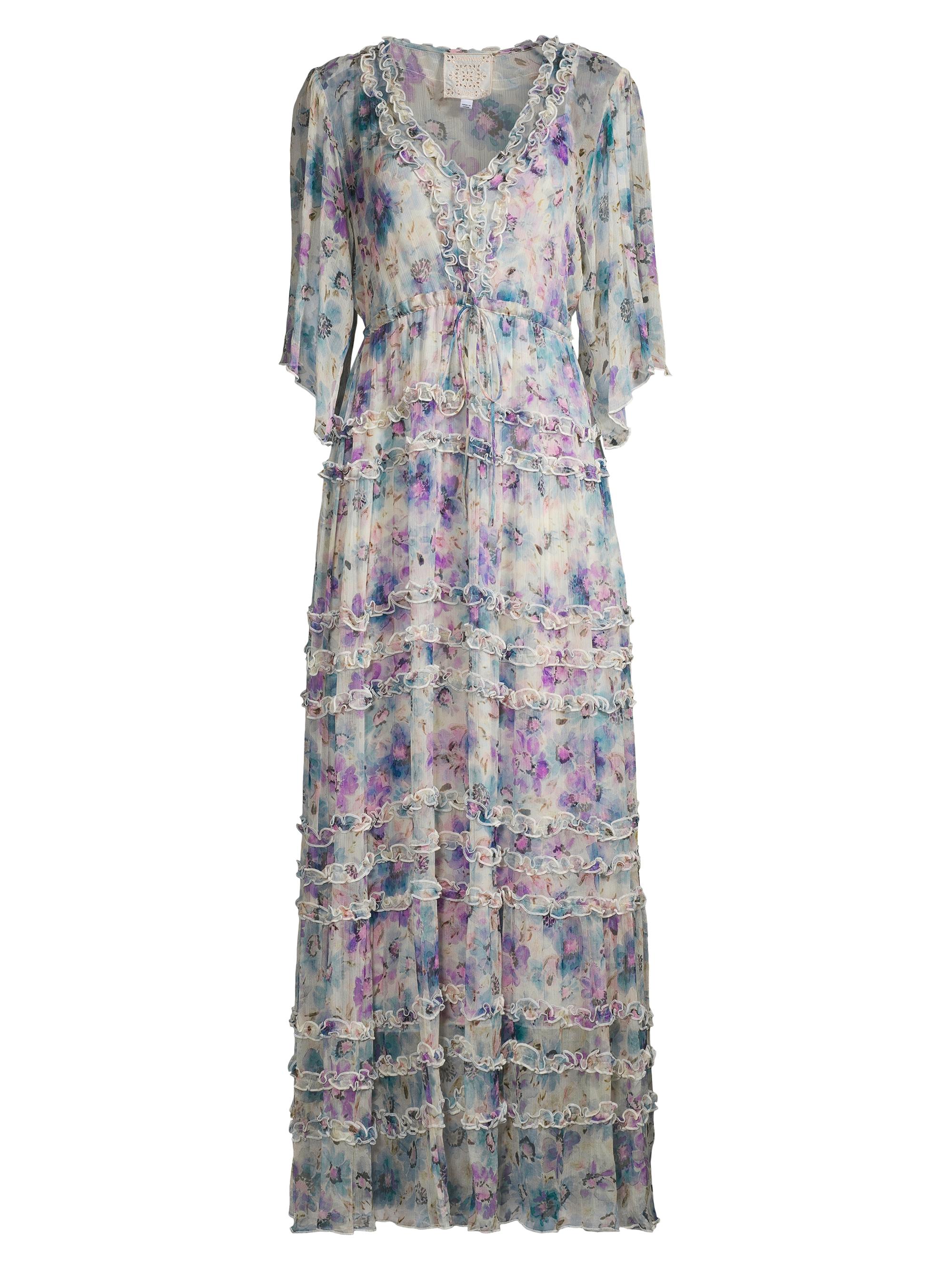 Johnny Was Women's Glinda Floral Silk Maxi Dress