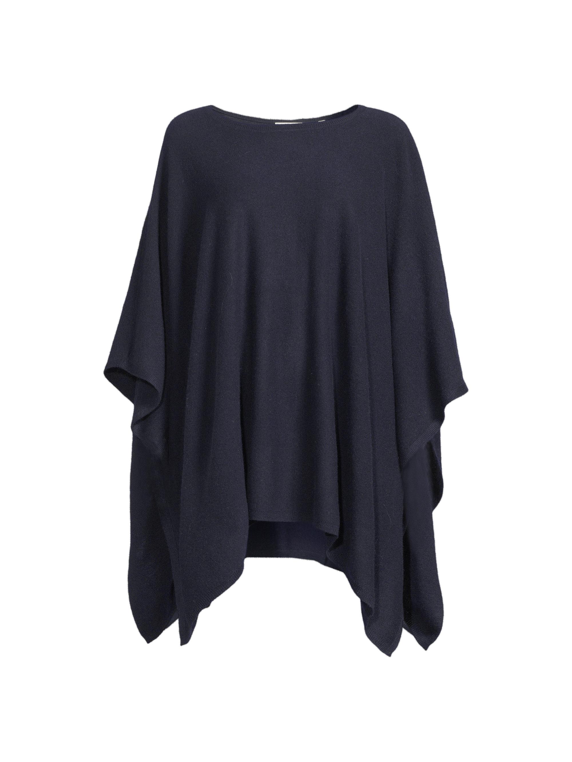 Vince Women's Cashmere Reversible Poncho - Dove