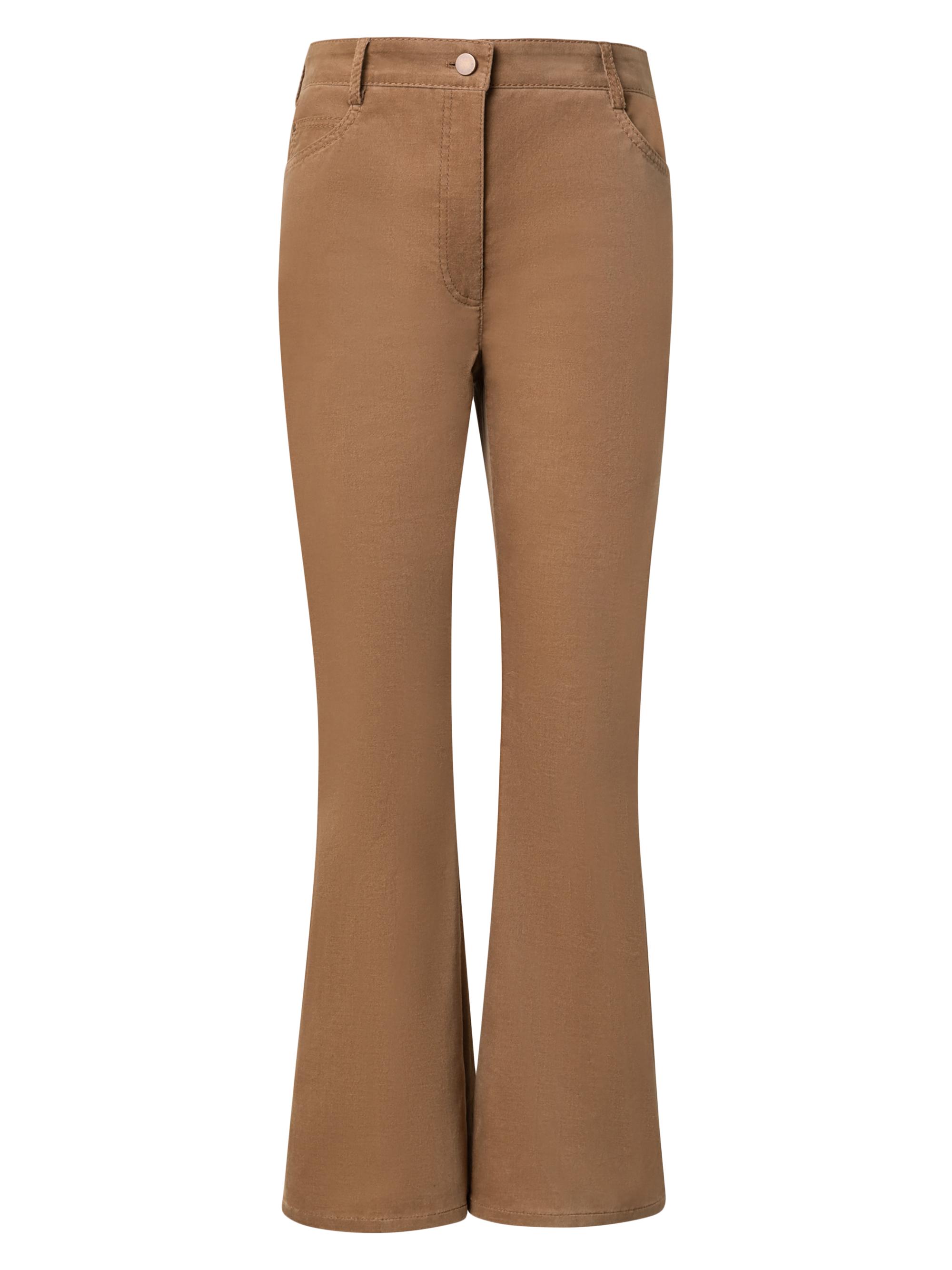 Akris punto Women's Cali Cotton-Blend Denim Crop Jeans - Caramel Denim