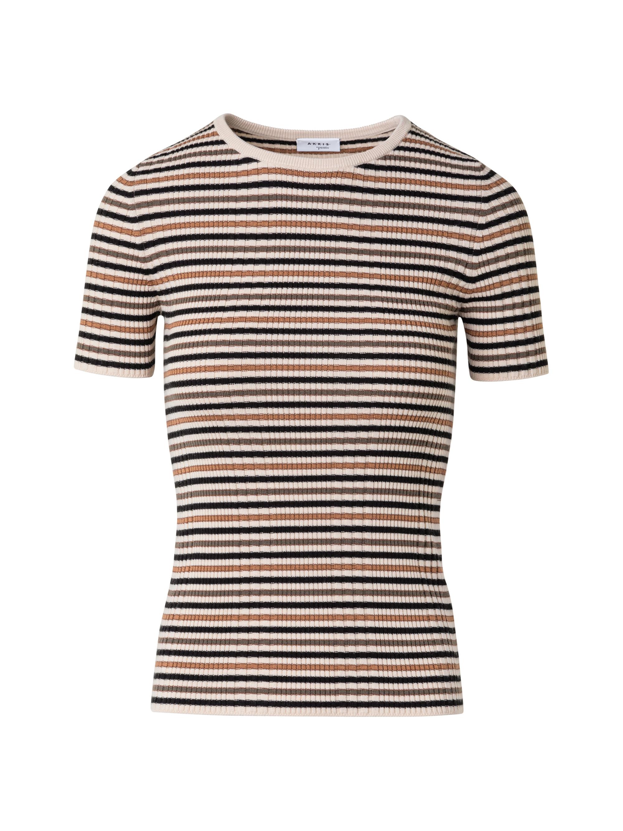 Akris punto Women's Striped Wool Top