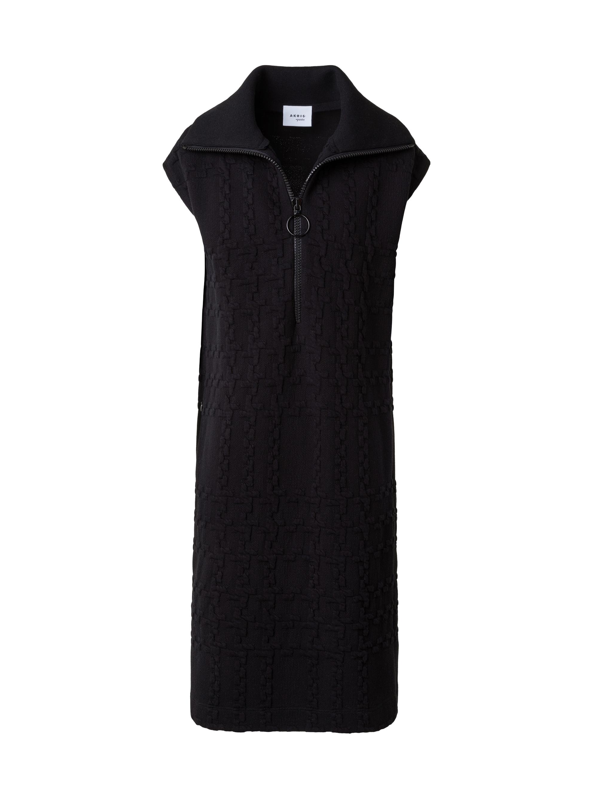 Akris punto Women's Glen Check Cotton-Blend Midi-Dress - Black