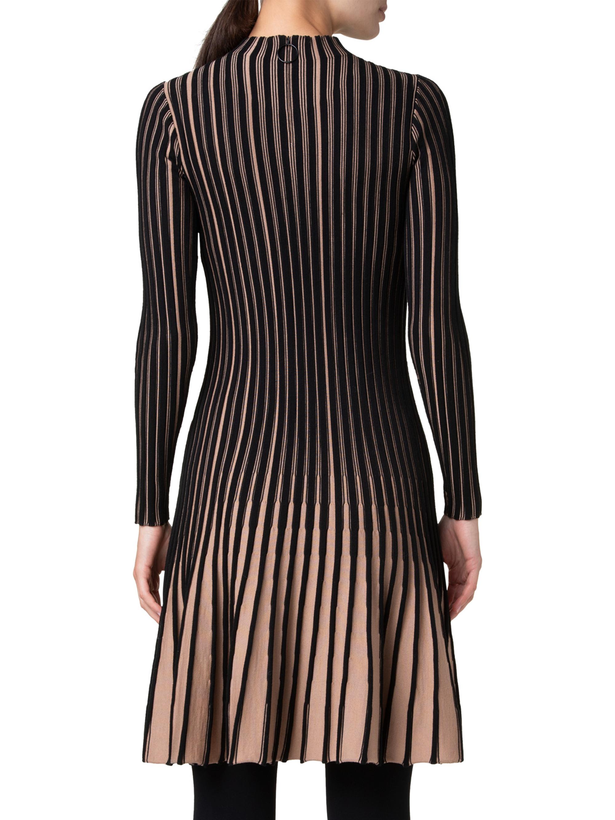 アクリス　AKRIS punto ウールワンピース アクリスAKRIS レッドウールロングワンピース