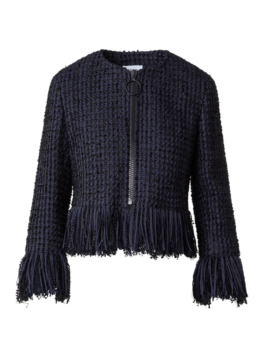 ジャケット NOIRNINE Fringe Tweed Wool Jacket 4BMM050 Fringe Tweed Jacket | Chico's