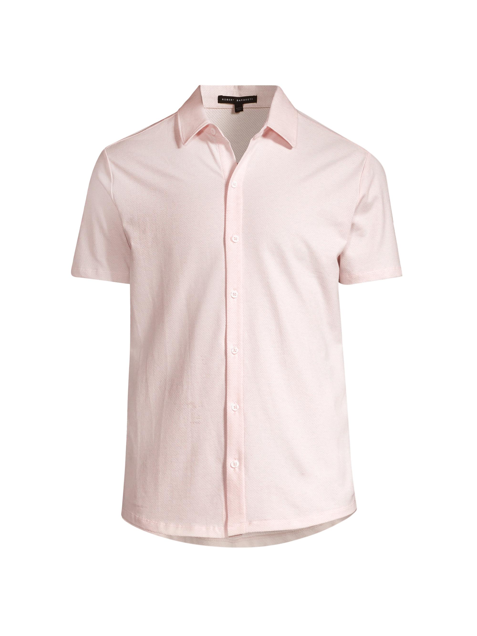 Emporio Armani Linen Short-Sleeve Shirt | Saks Fifth Avenue