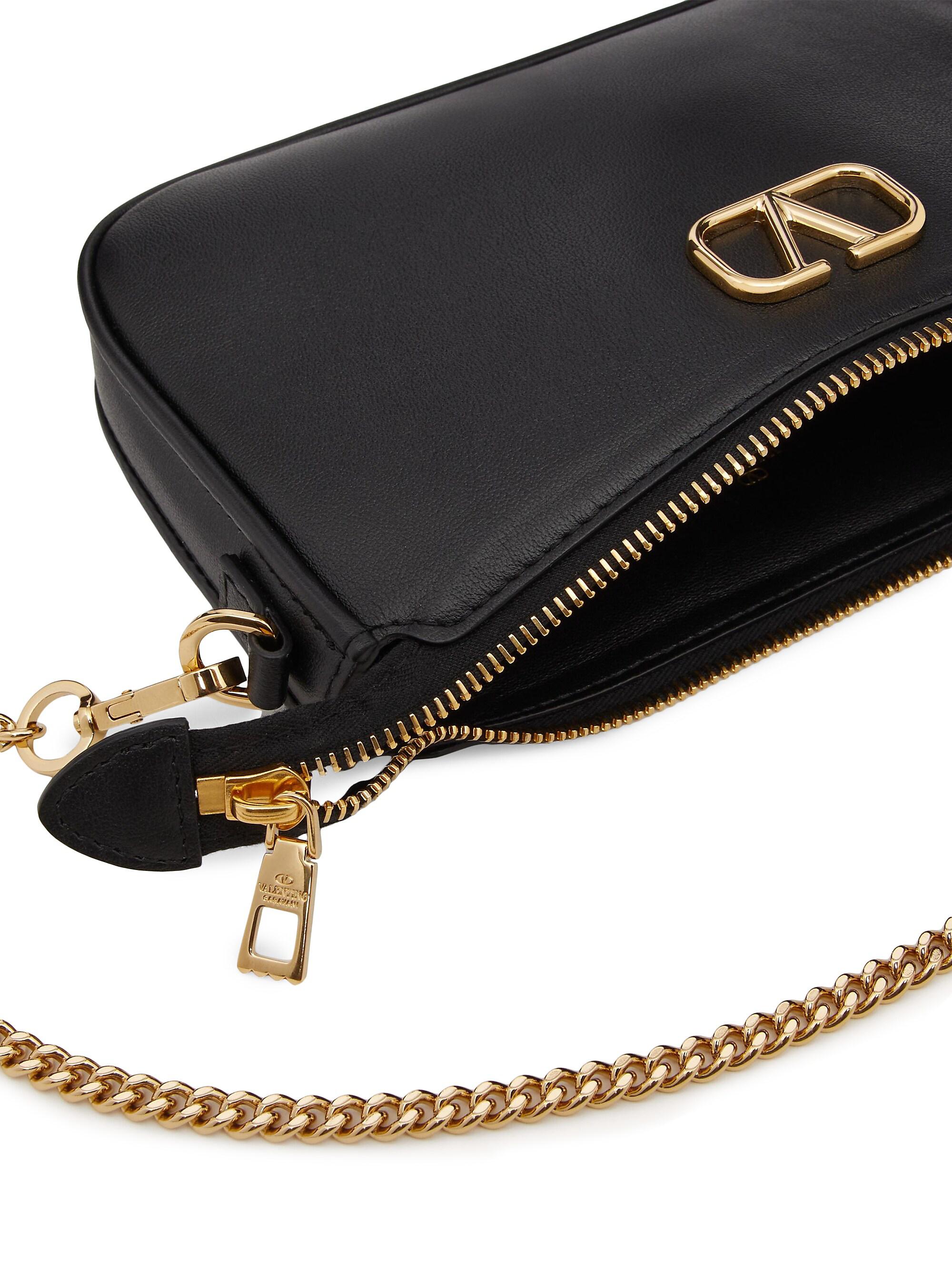 Valentino Garavani Mini VLogo Signature Calfskin Crossbody Bag