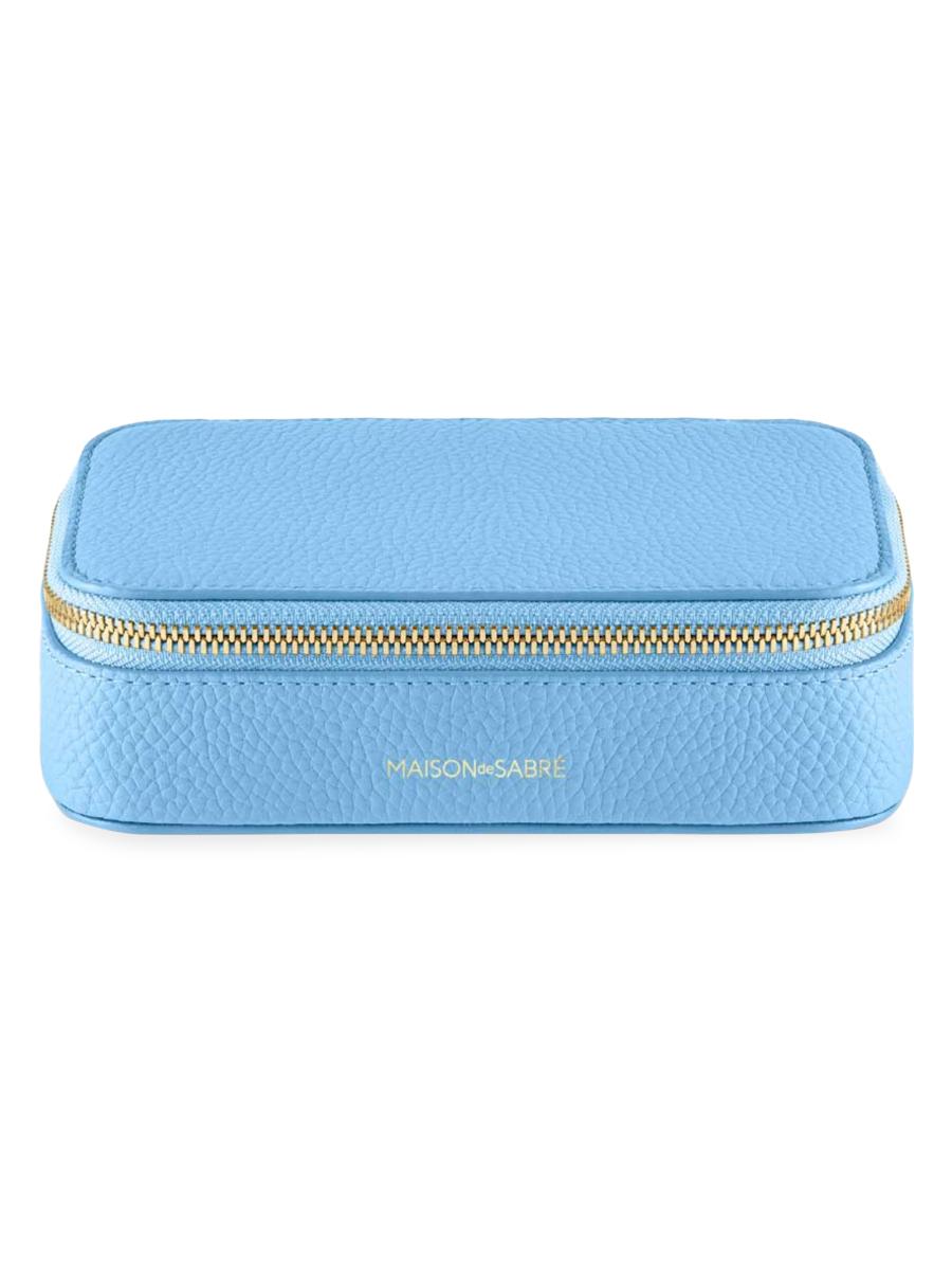 Fleur Éternelle JEWELRY CASE MINI BLUE Blue Mini Jewelry Case | Truly Blessed Jewels