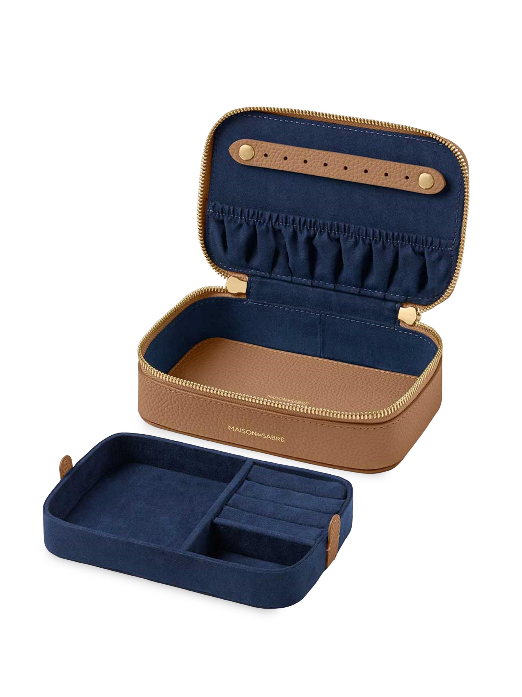 Maison de Sabre Leather Jewelry Case Saks Fifth Avenue