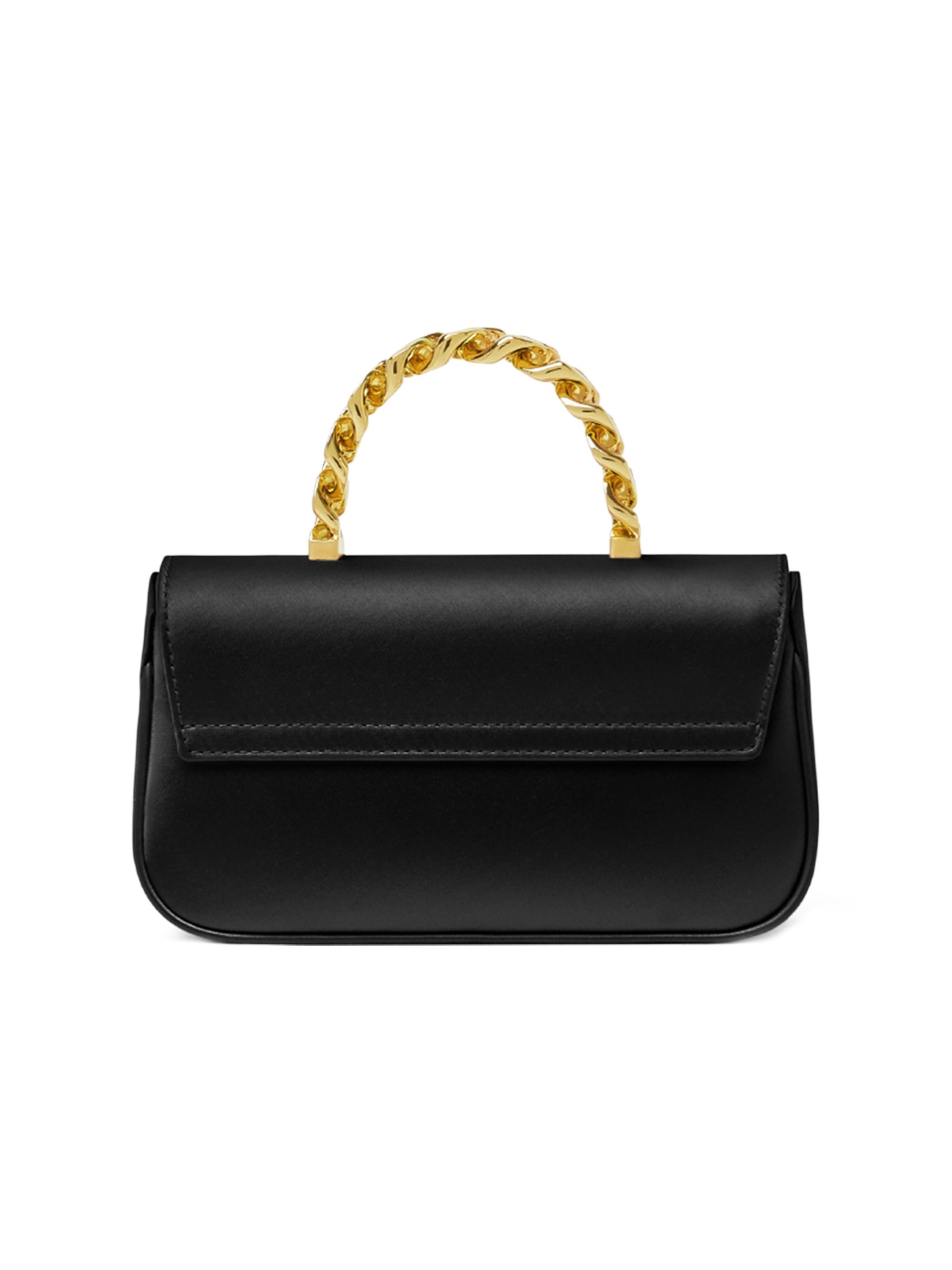 Versace Mini La Medusa Satin Top Handle Bag | Saks Fifth Avenue