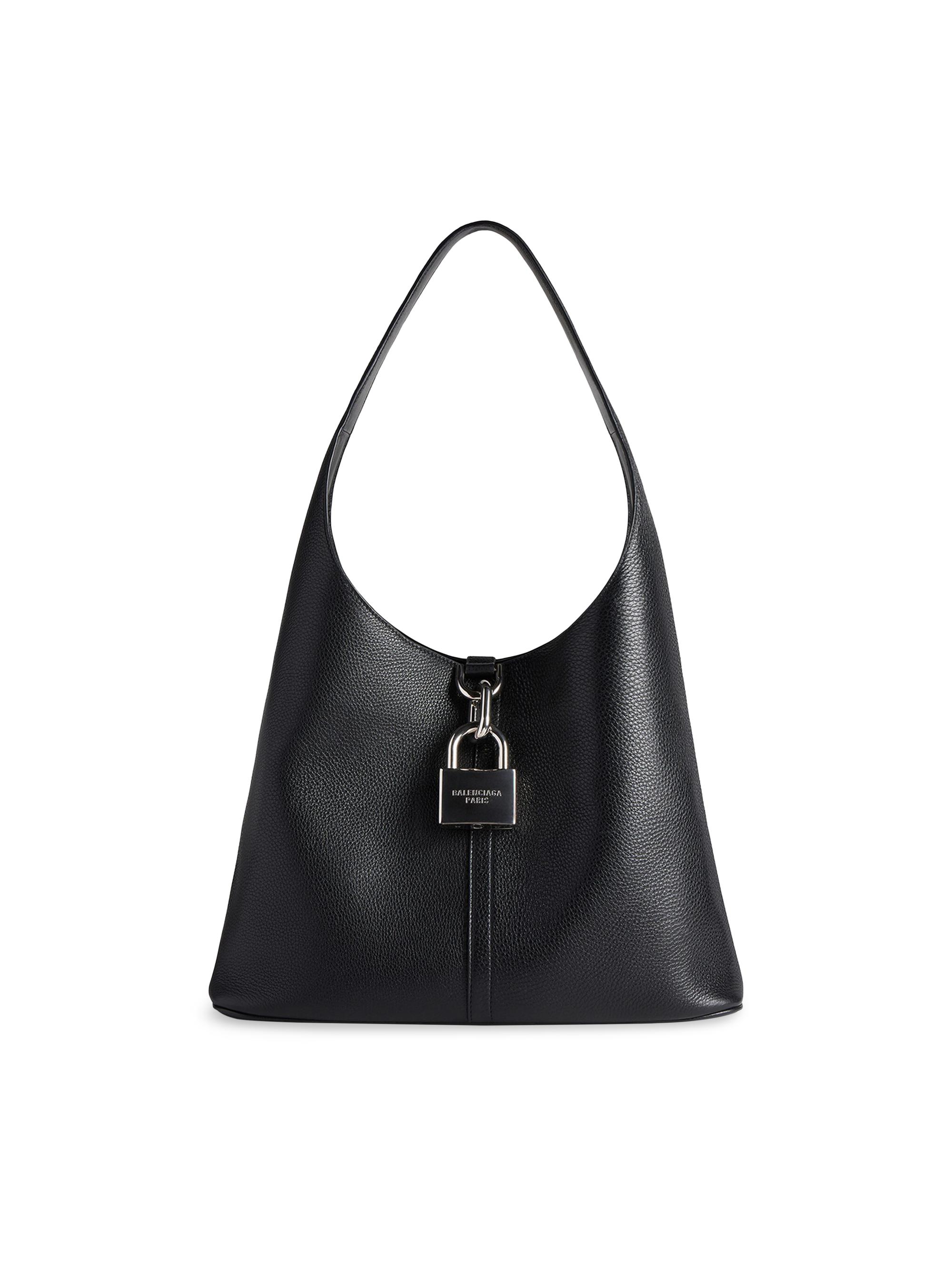 Balenciaga Women's Locker  North-South Hobo Bag - Black