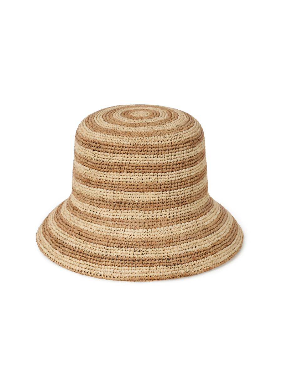 ★追跡&関税込【Lack of Color】The Inca Fedora - Pineapple The Inca Fedora - Straw Fedora Hat in Natural | Lack of