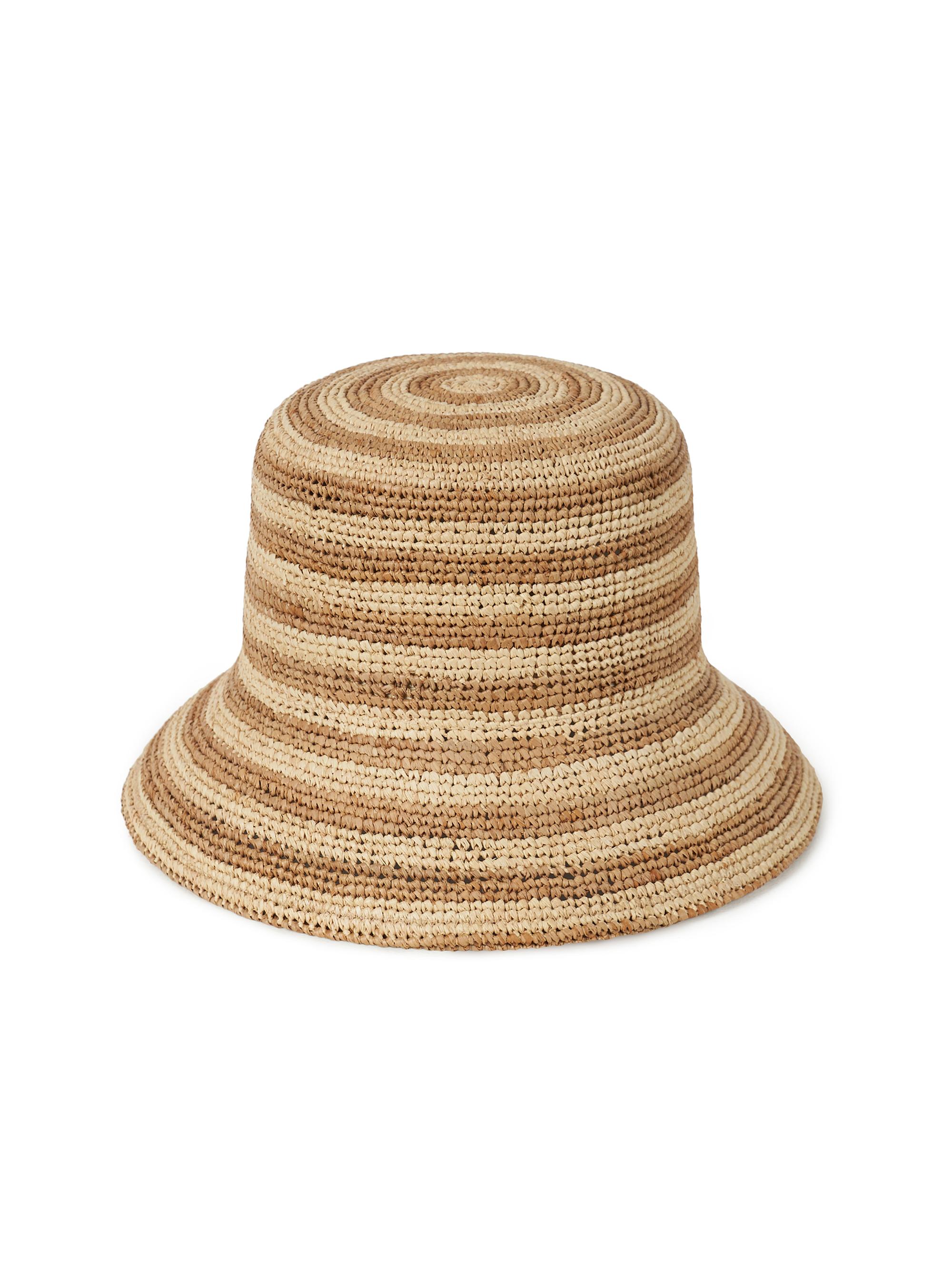 Vince Raffia Crochet Bucket Hat | Saks Fifth Avenue