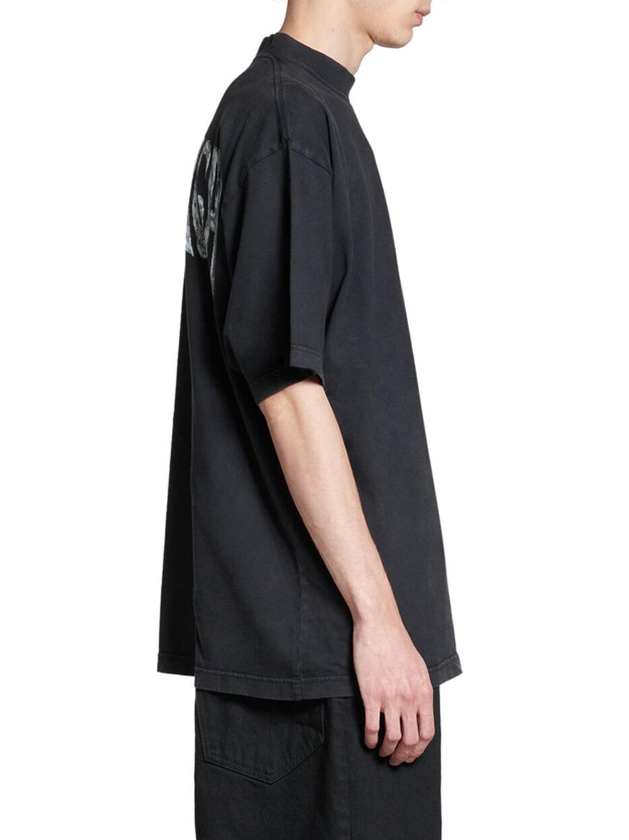 Balenciaga Hand-Drawn T-Shirt Medium Fit | Saks Fifth Avenue