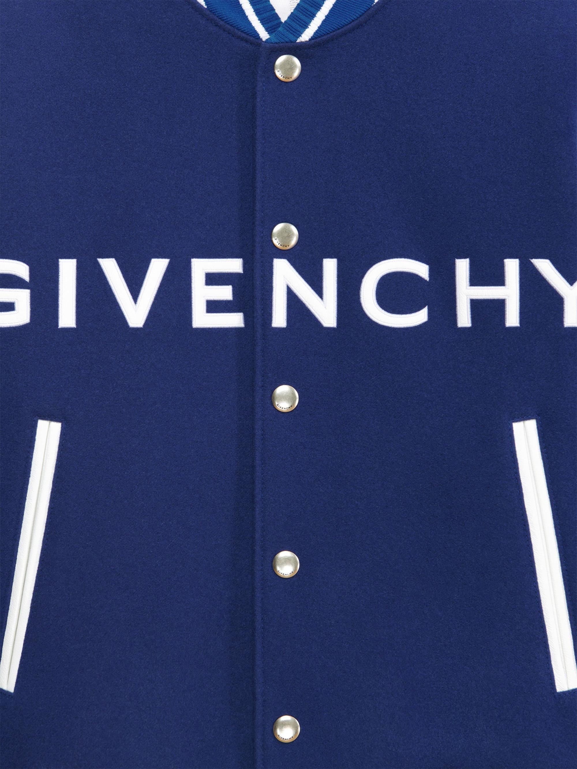 Givenchy Varsity Jacket in Wool and Leather | Saks Fifth Avenue