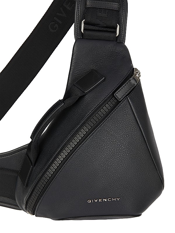 Shop Givenchy Small G-Zip Triangle Bag in Leather | Saks Shop Givenchy Small G-Zip Triangle Bag in Leather | Saks