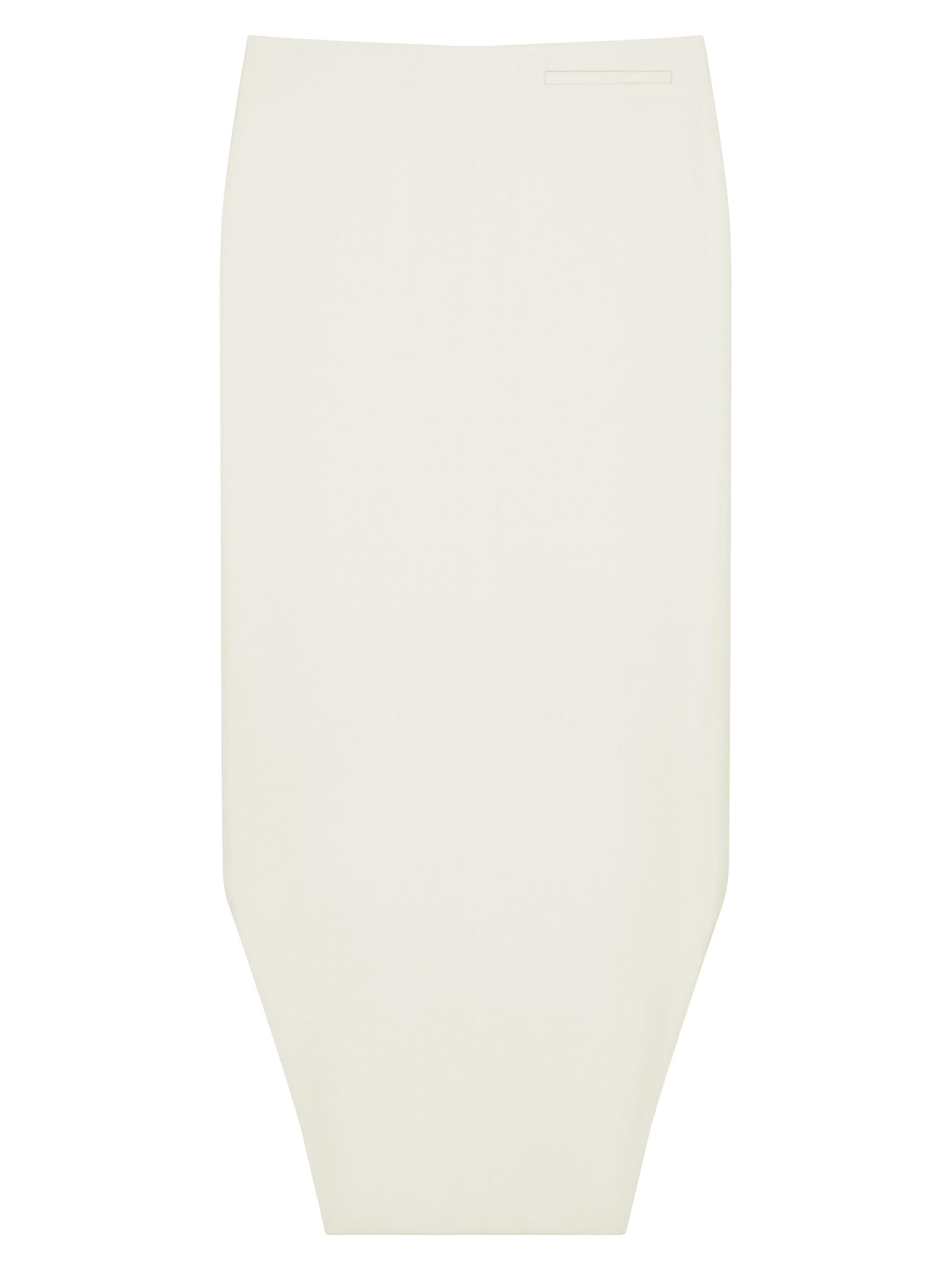 Givenchy Women's Asymmetric Skirt in Wool and Mohair - Greige