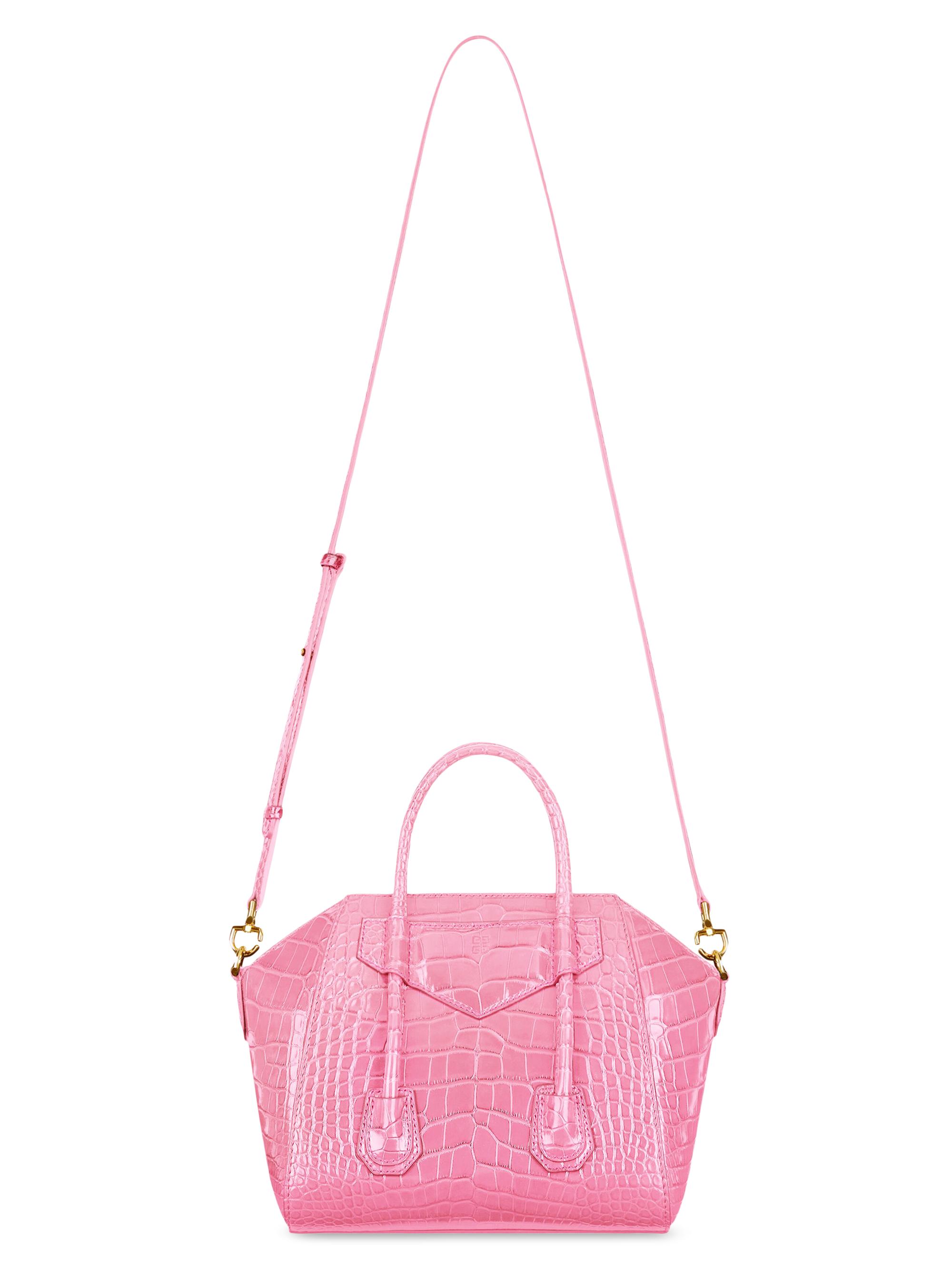 Givenchy Mini Antigona Lock Bag in Crocodile | Saks Fifth Avenue
