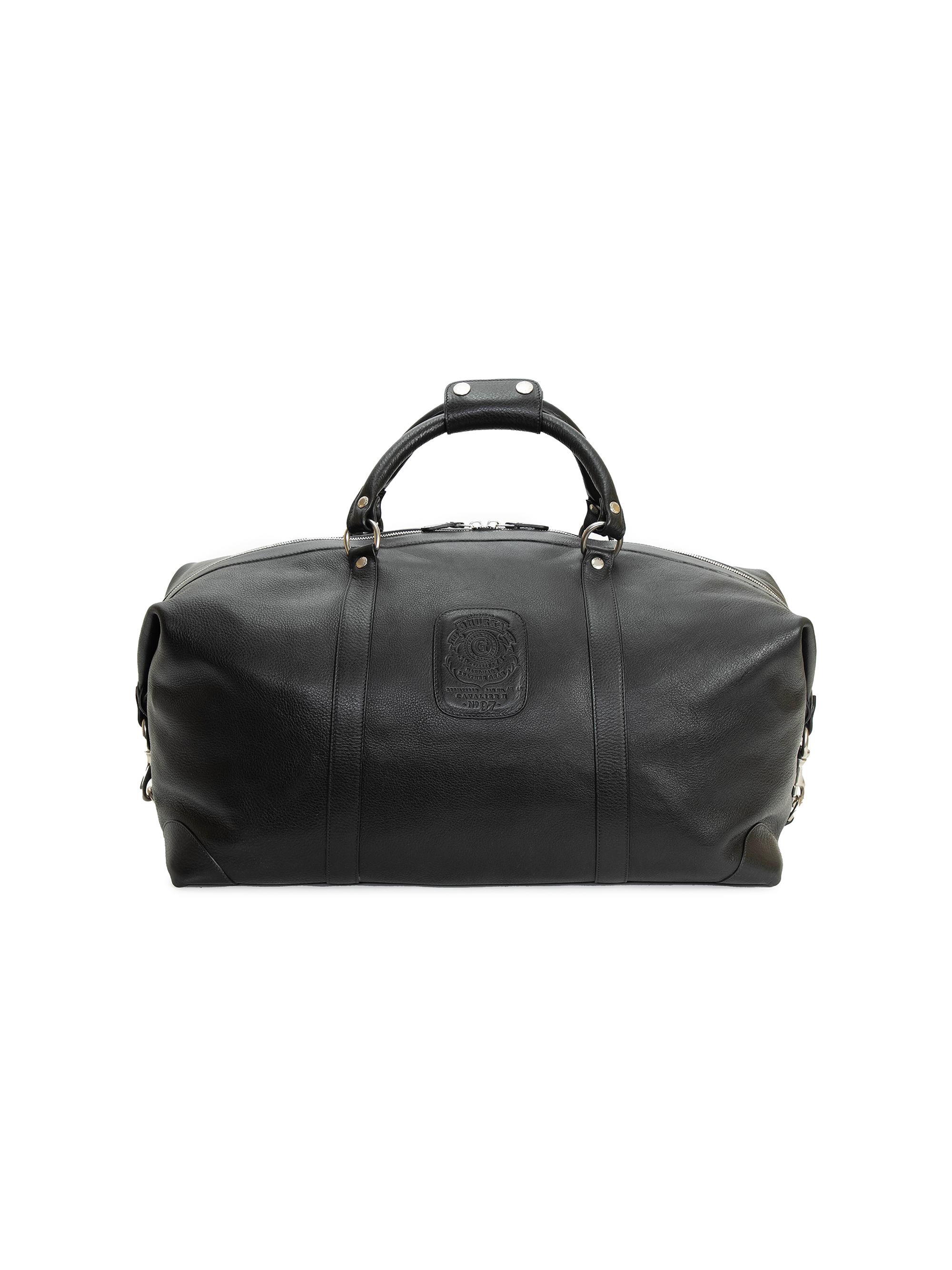 Ghurka Men's Heritage Cavalier II No. 97 Leather Duffel Bag - Vintage Chestnut Leather