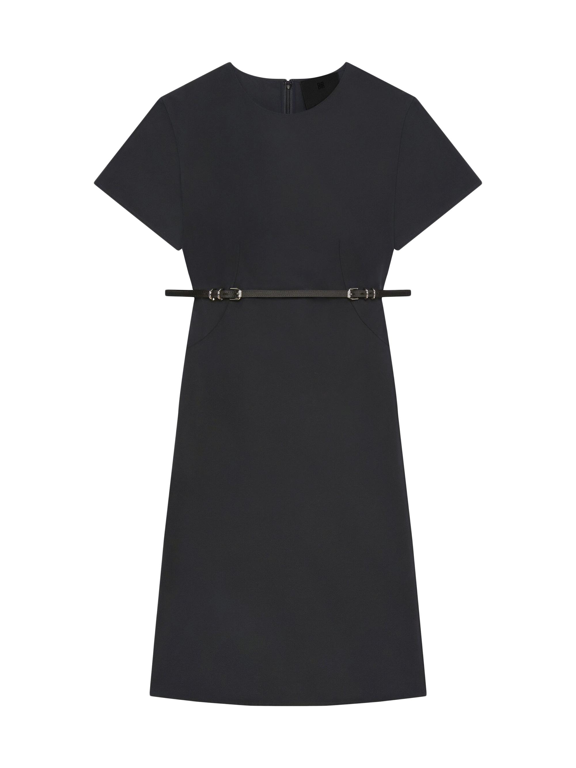 Givenchy Women's Voyou Dress in Cotton Taffetas - Black
