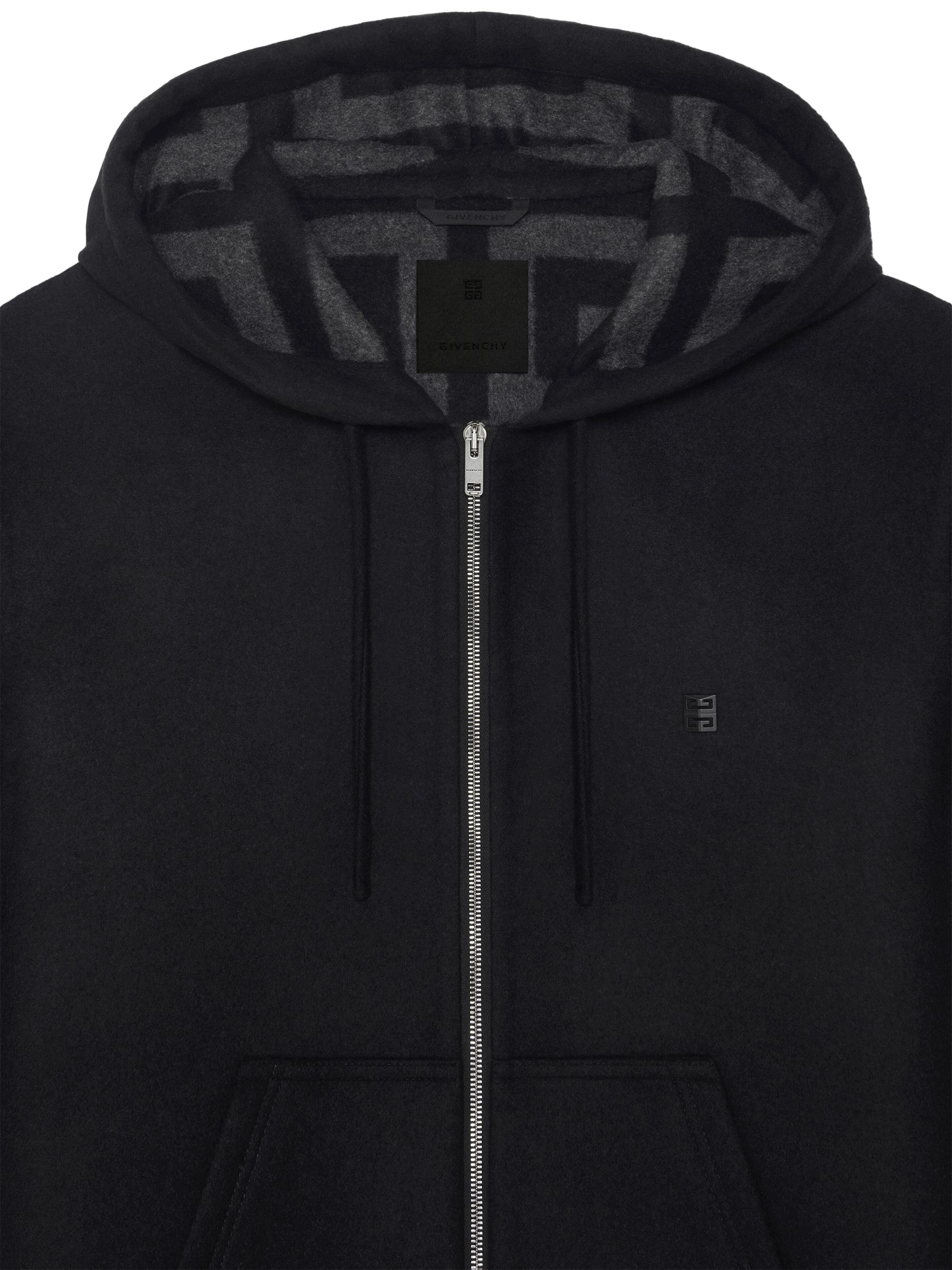 Givenchy Hoodie in Double Face Wool | Saks Fifth Avenue