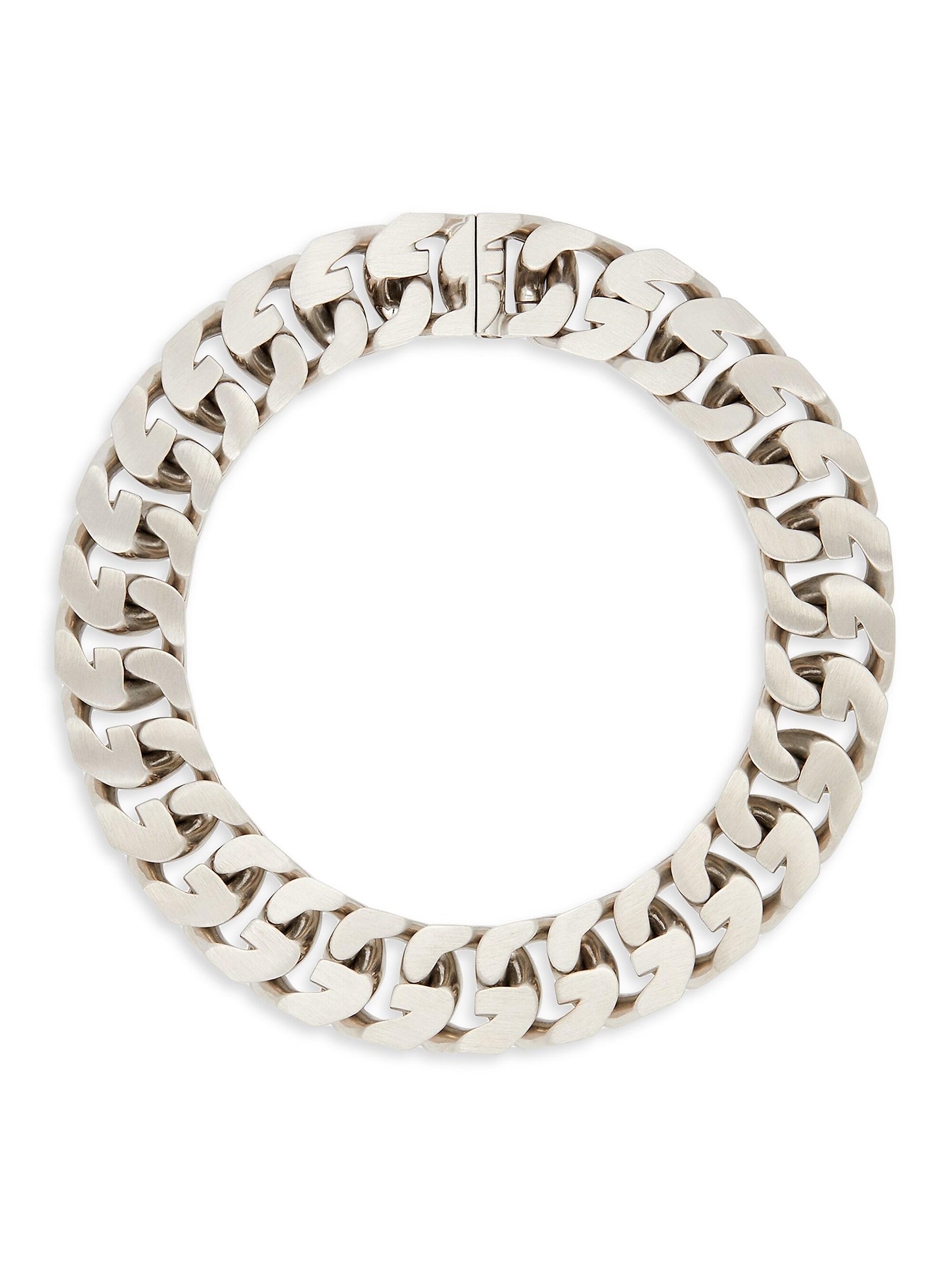 Givenchy Women's Medium G Chain Necklace in Metal - Silvery