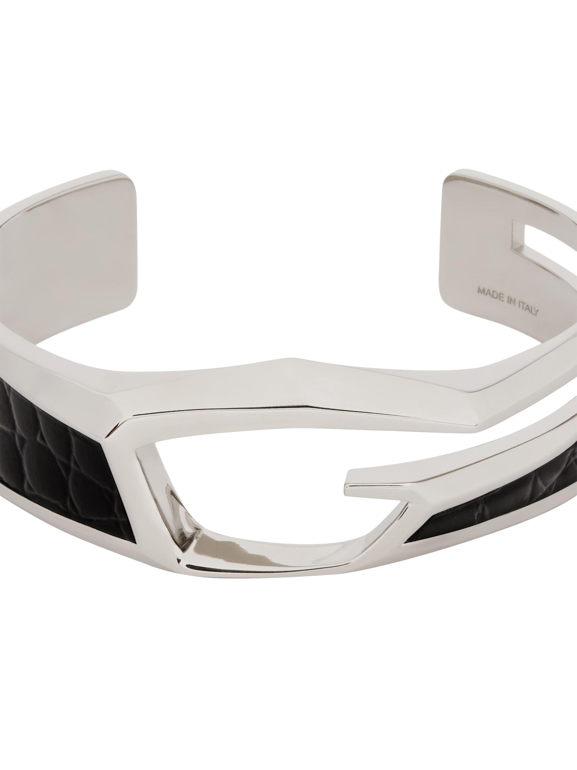 Givenchy Giv Cut bracelet in Metal and Leather | Saks Fifth
