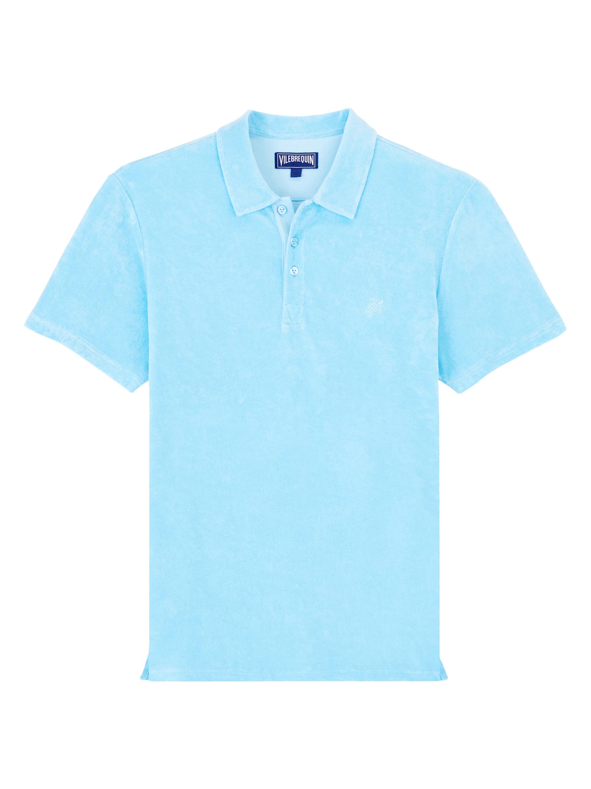 Vilebrequin Men's Cotton Terry Polo Shirt - Santorin