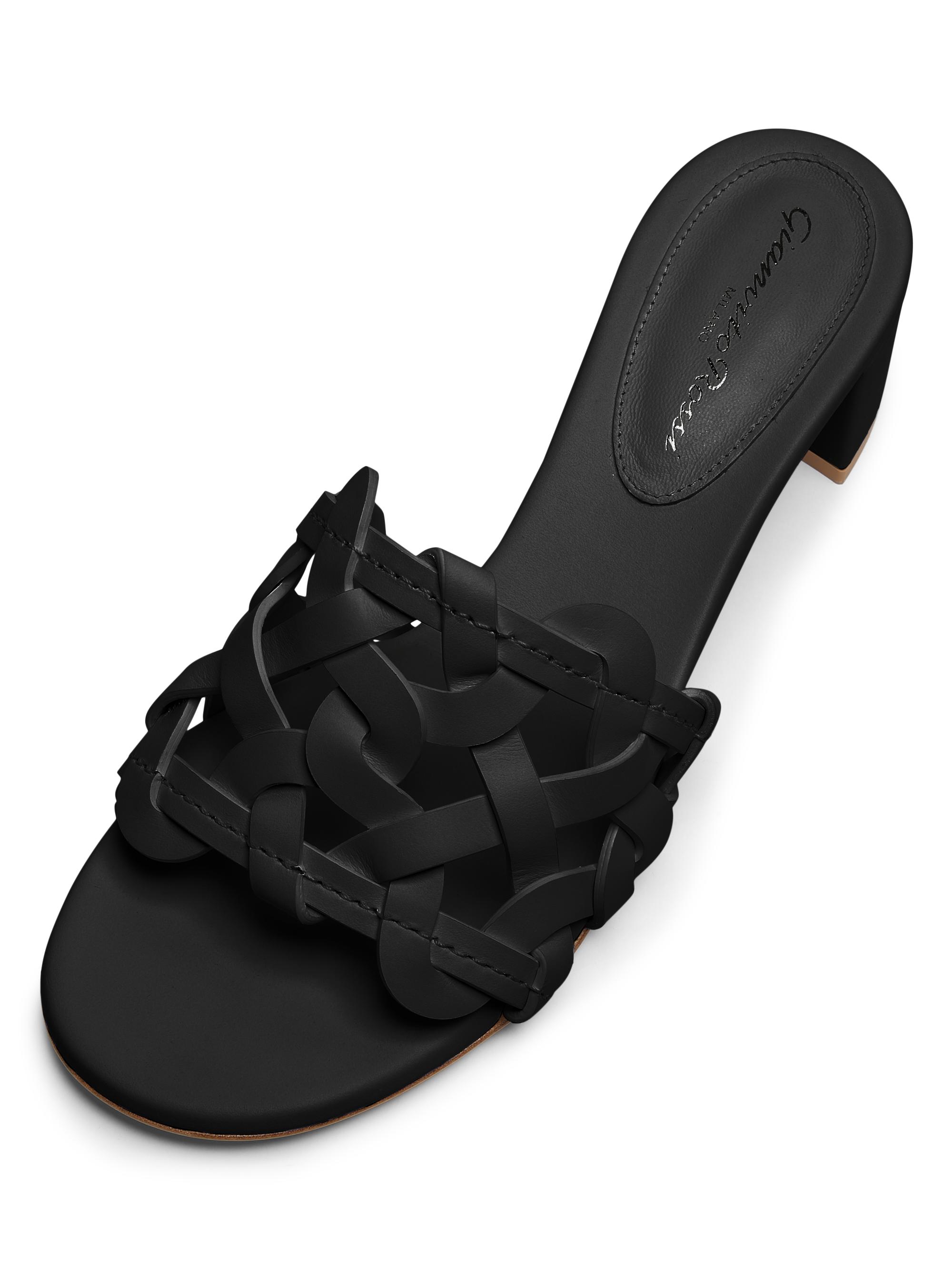 Gianvito Rossi G10025 Leather Sandals | Saks Fifth Avenue