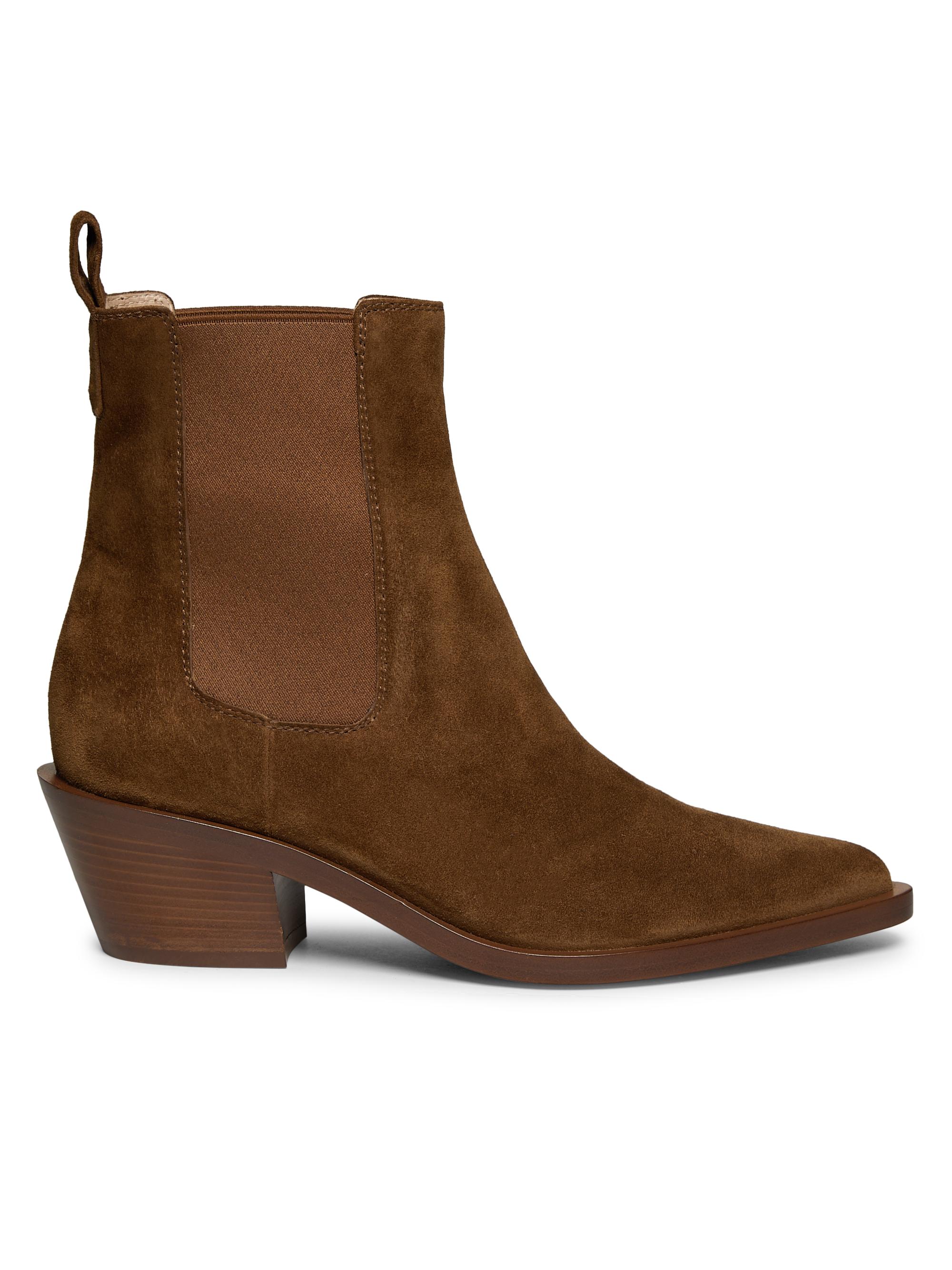 Gianvito Rossi Women's 45MM Suede Booties - Texas