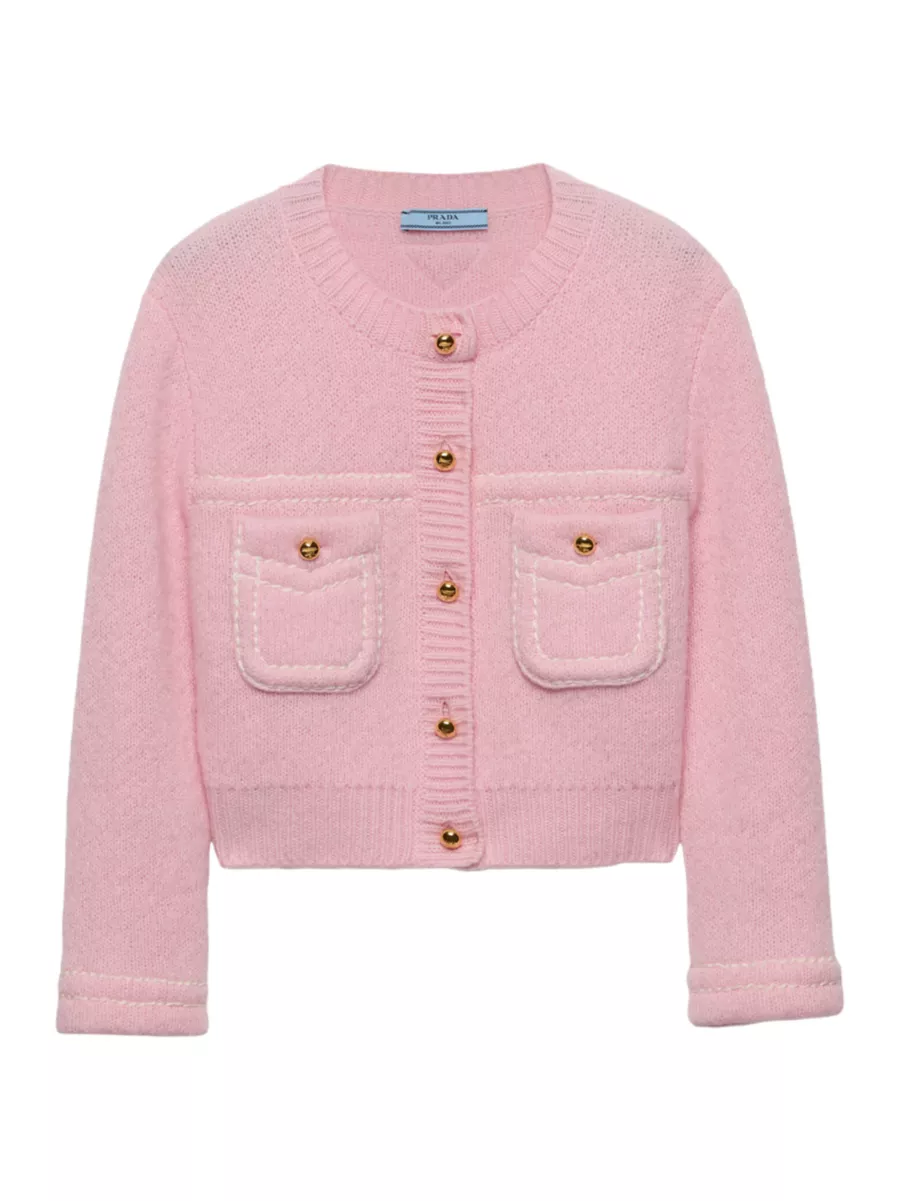 Shop Prada Cashmere Cardigan | Saks Fifth Avenue Shop Prada Cashmere Cardigan | Saks Fifth Avenue