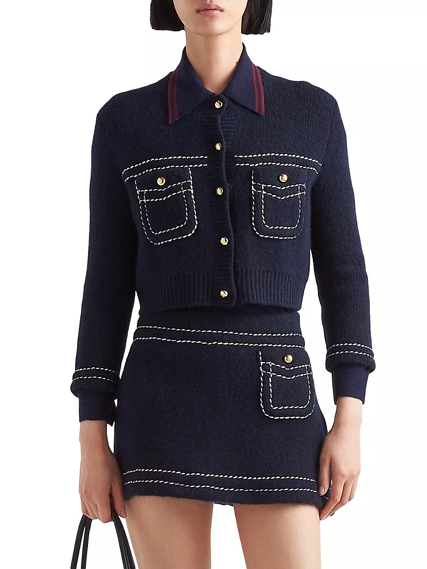 Shop Prada Cashmere Cardigan | Saks Fifth Avenue Shop Prada Cashmere Cardigan | Saks Fifth Avenue