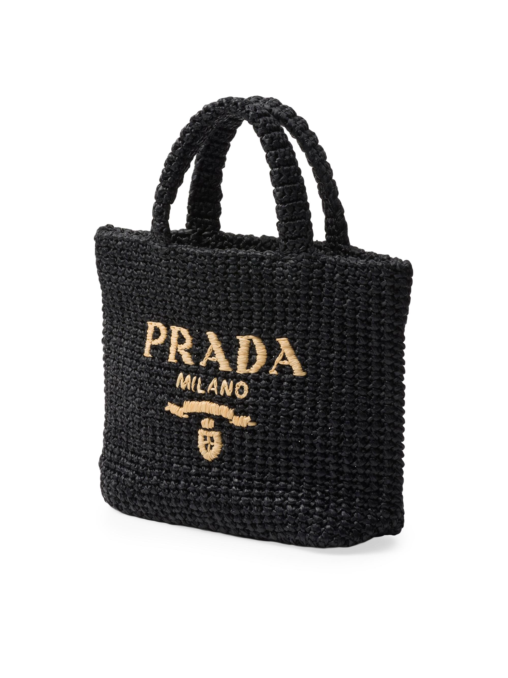 Prada Small Crochet Tote Bag | Saks Fifth Avenue