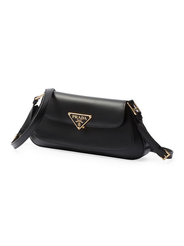 Shop Prada Leather Shoulder Bag | Saks Fifth Avenue Shop Prada Leather Shoulder Bag | Saks Fifth Avenue