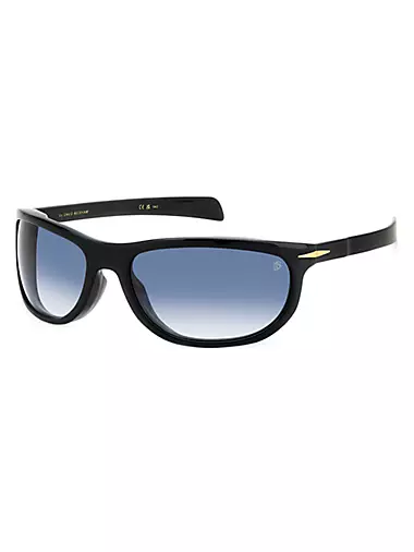 64MM Rectangular Sunglasses