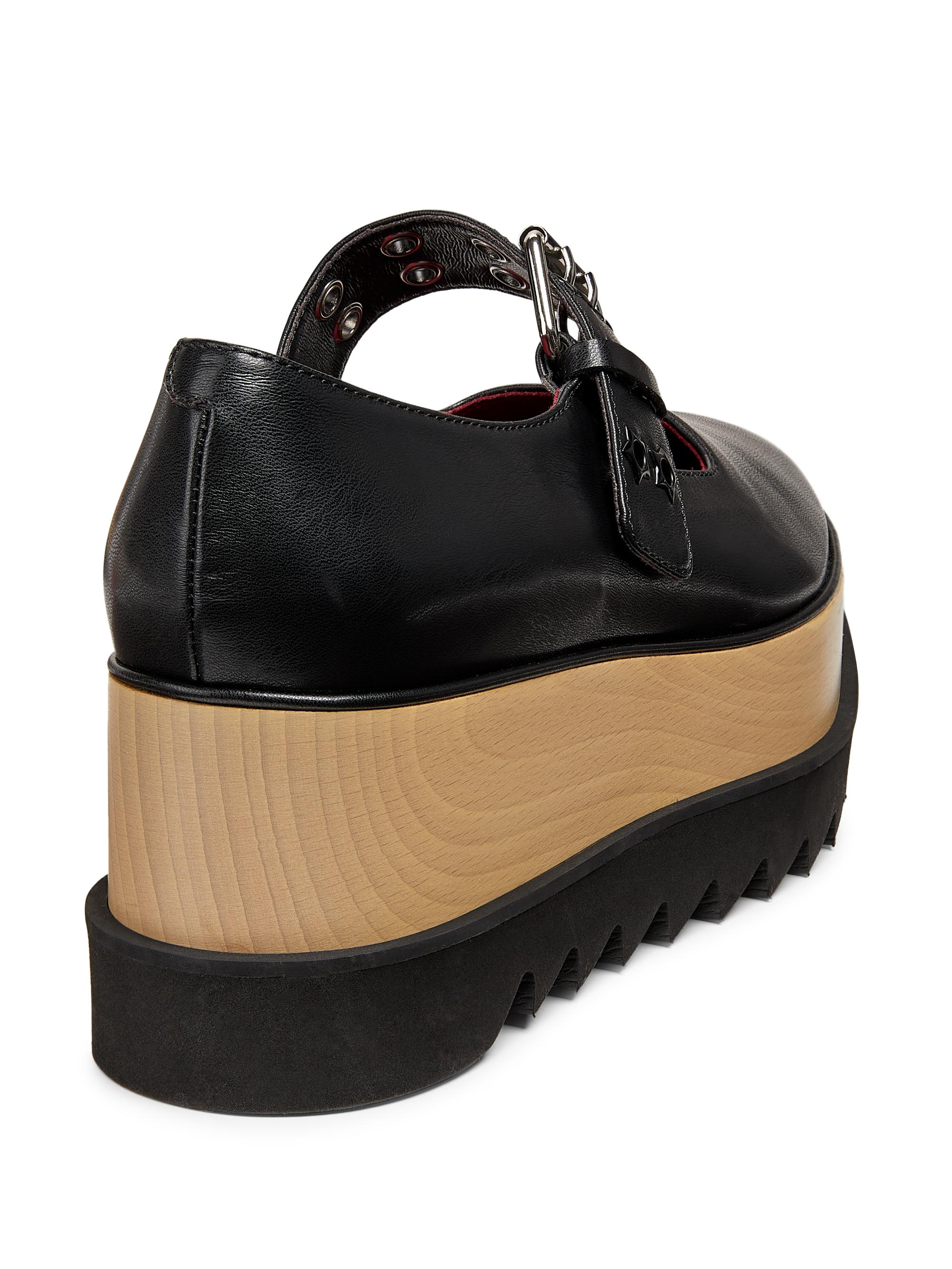 【送料&関税込】Stella McCartney elyse Lace Up Wedges Stella McCartney Elyse 70MM Mary Jane Platform Wedges | Saks