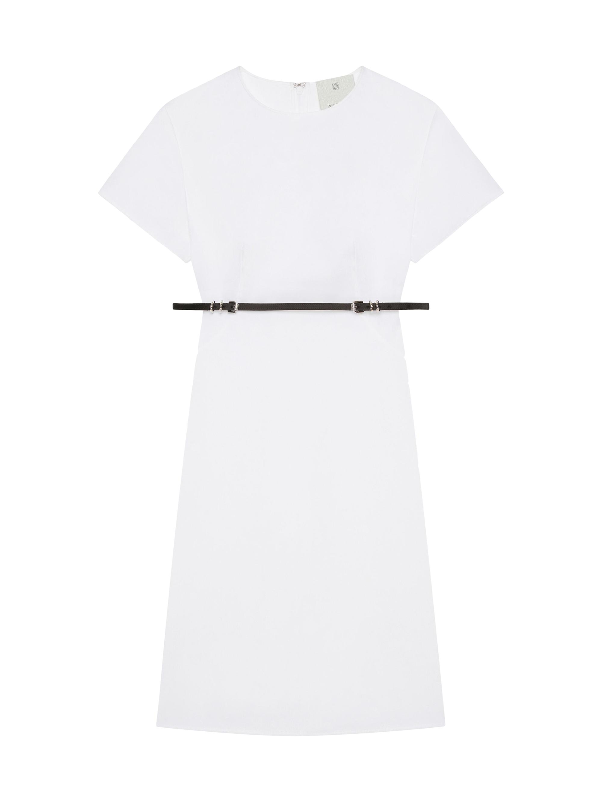 Givenchy Women's Voyou Dress in Poplin - White
