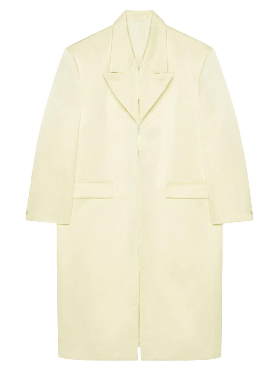 Givenchy Coat in Silk Satin Duchesse | Saks Fifth Avenue